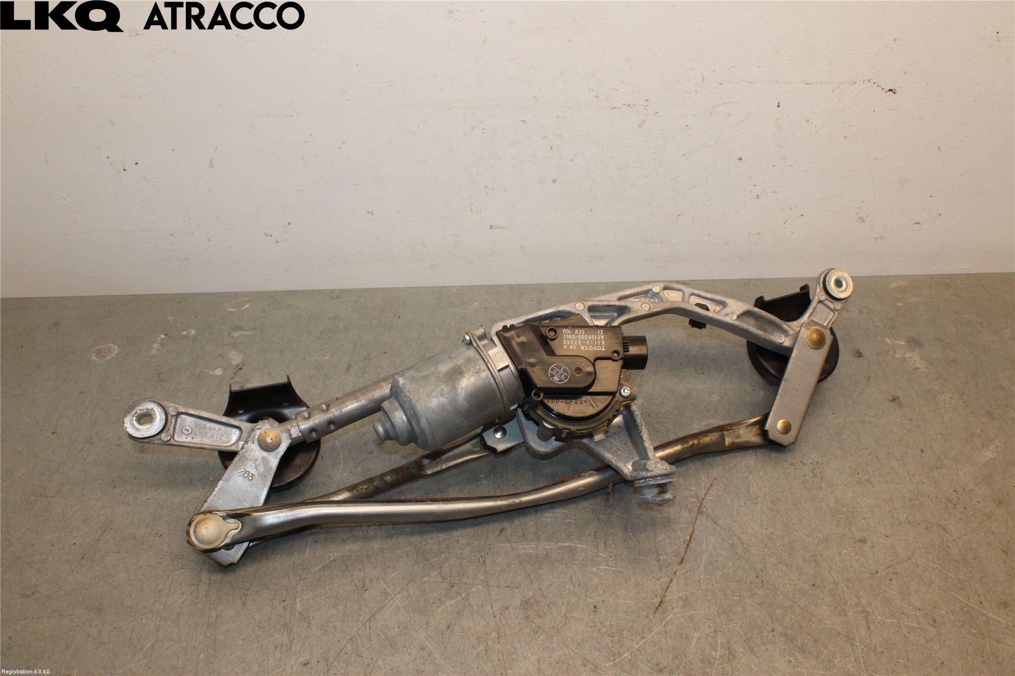 Toyota AURIS 13-19 Viskermotor Frontrute