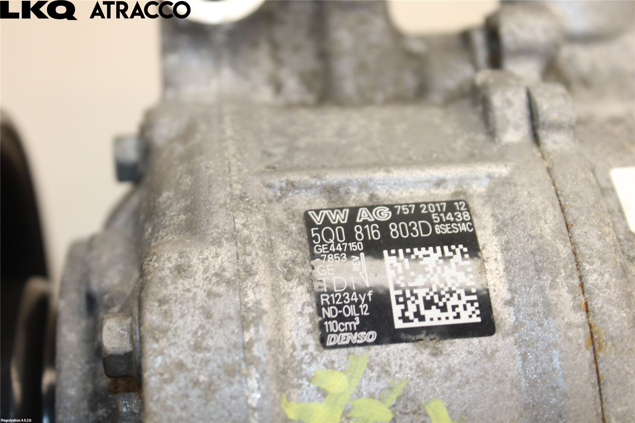 Volkswagen VW POLO VI 18->> Varme Ac Kompressor