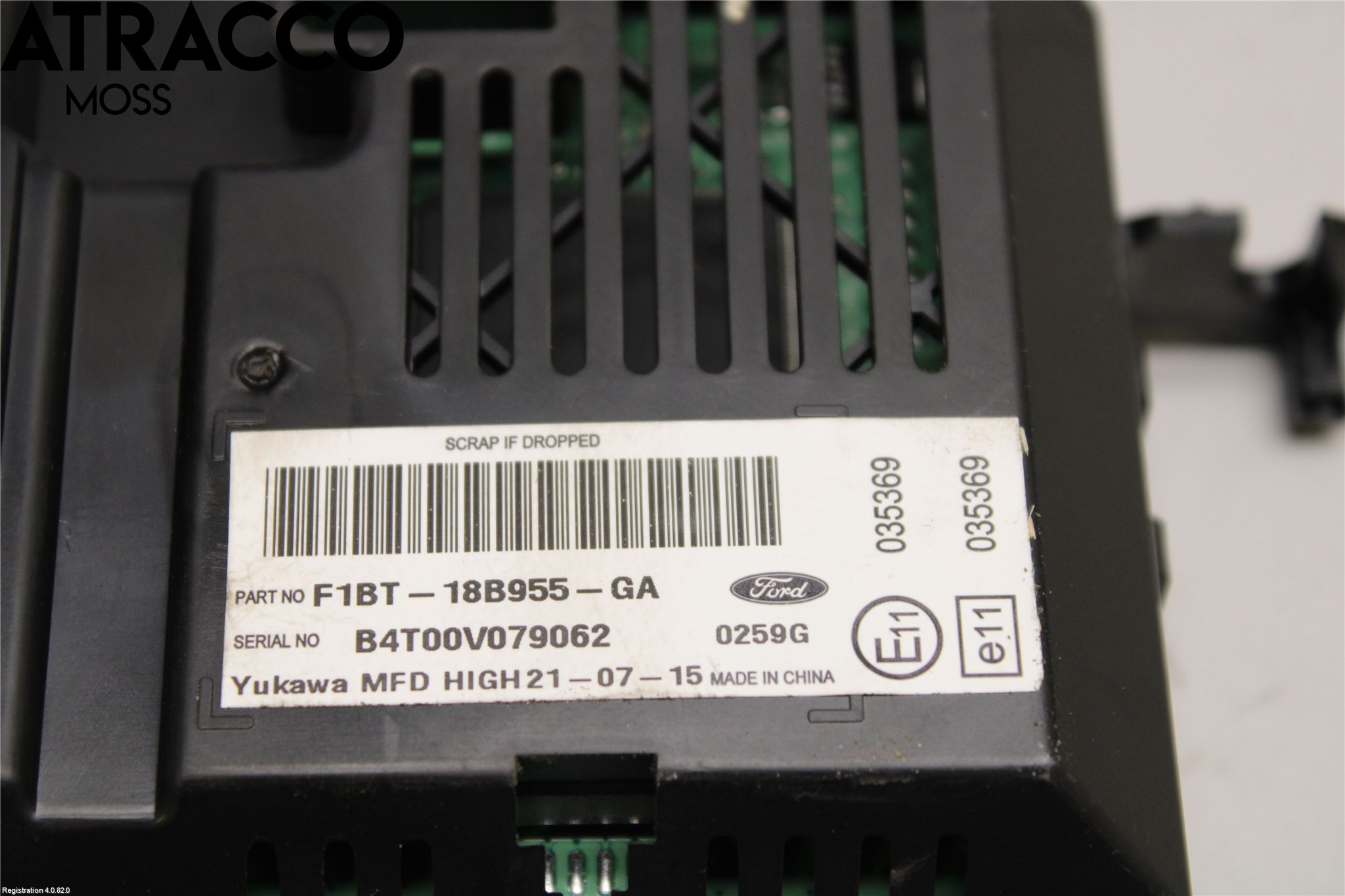 Ford FIESTA 13-17 Multifunktionsdisplay