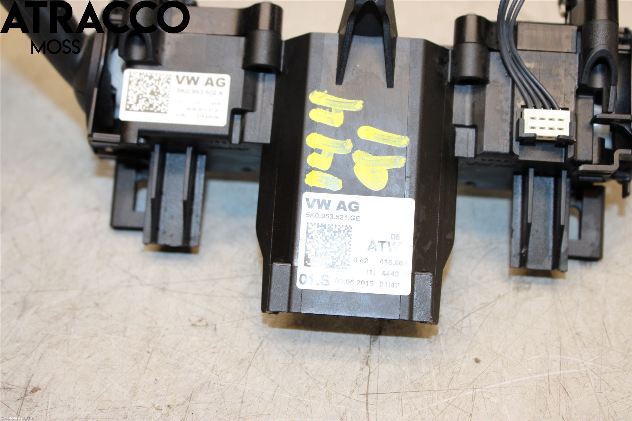 Volkswagen VW CADDY 16-20 Bryter Ratt Kombi H Og V