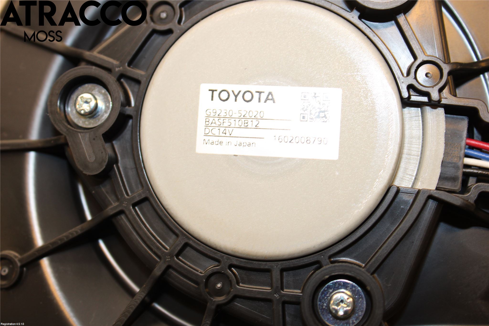 Toyota YARIS XP130 15-20 Kjølevifte Elektrisk