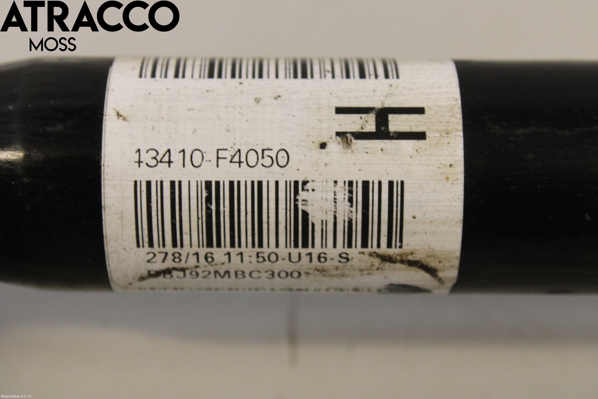 Toyota C-HR 16-23 Drivaksel Foran Kompl Høyre