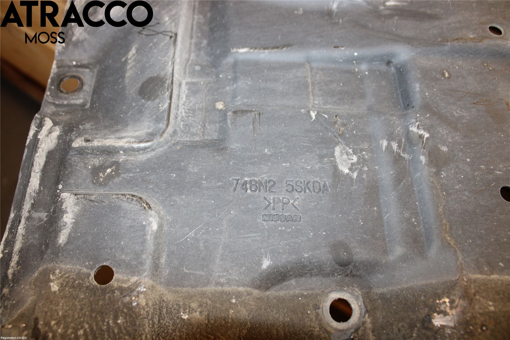 Nissan LEAF 18- Bunnplate U Motor-Gear-Dørk