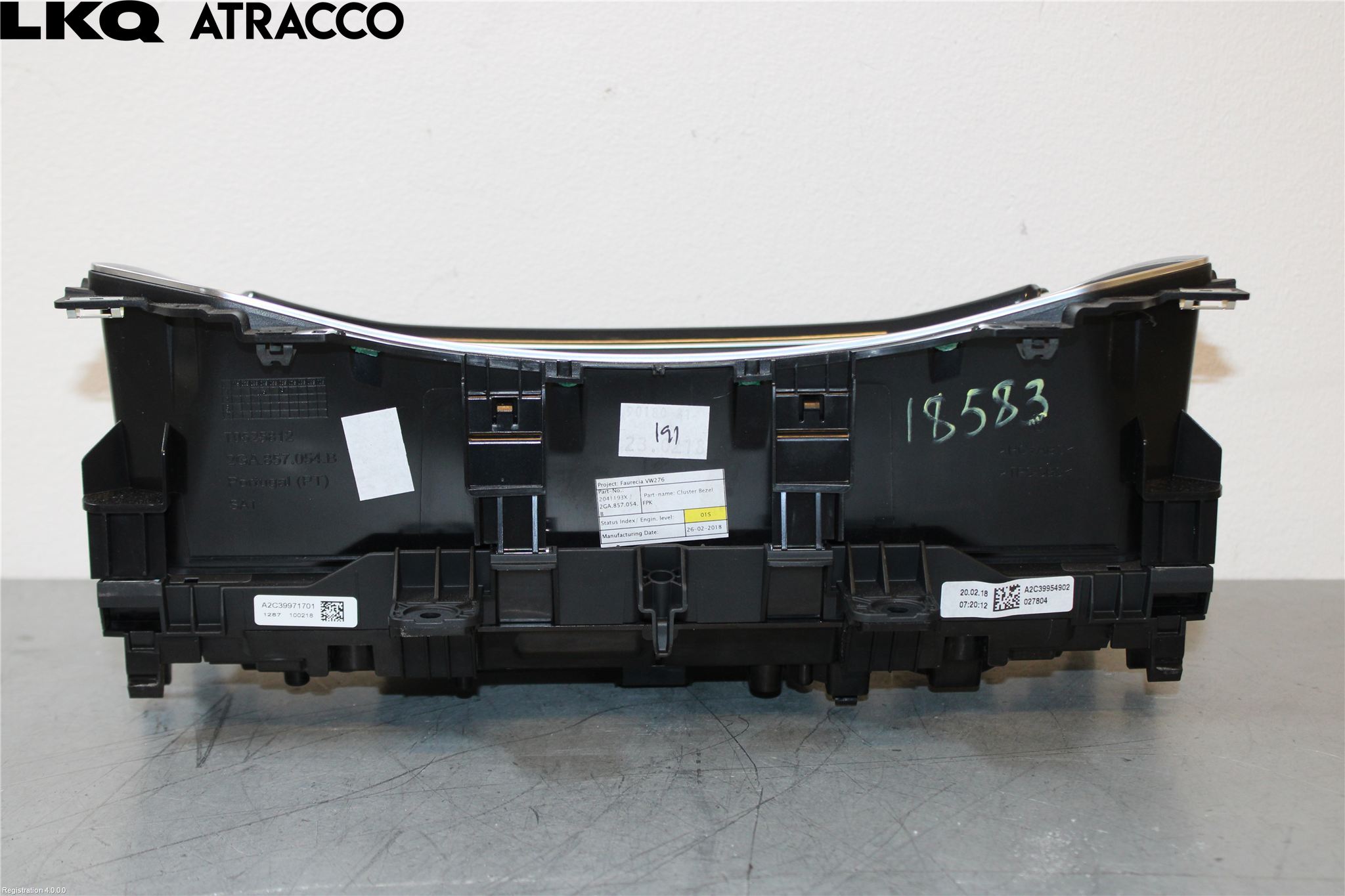 Volkswagen VW T-ROC 18- Instr Speedometer