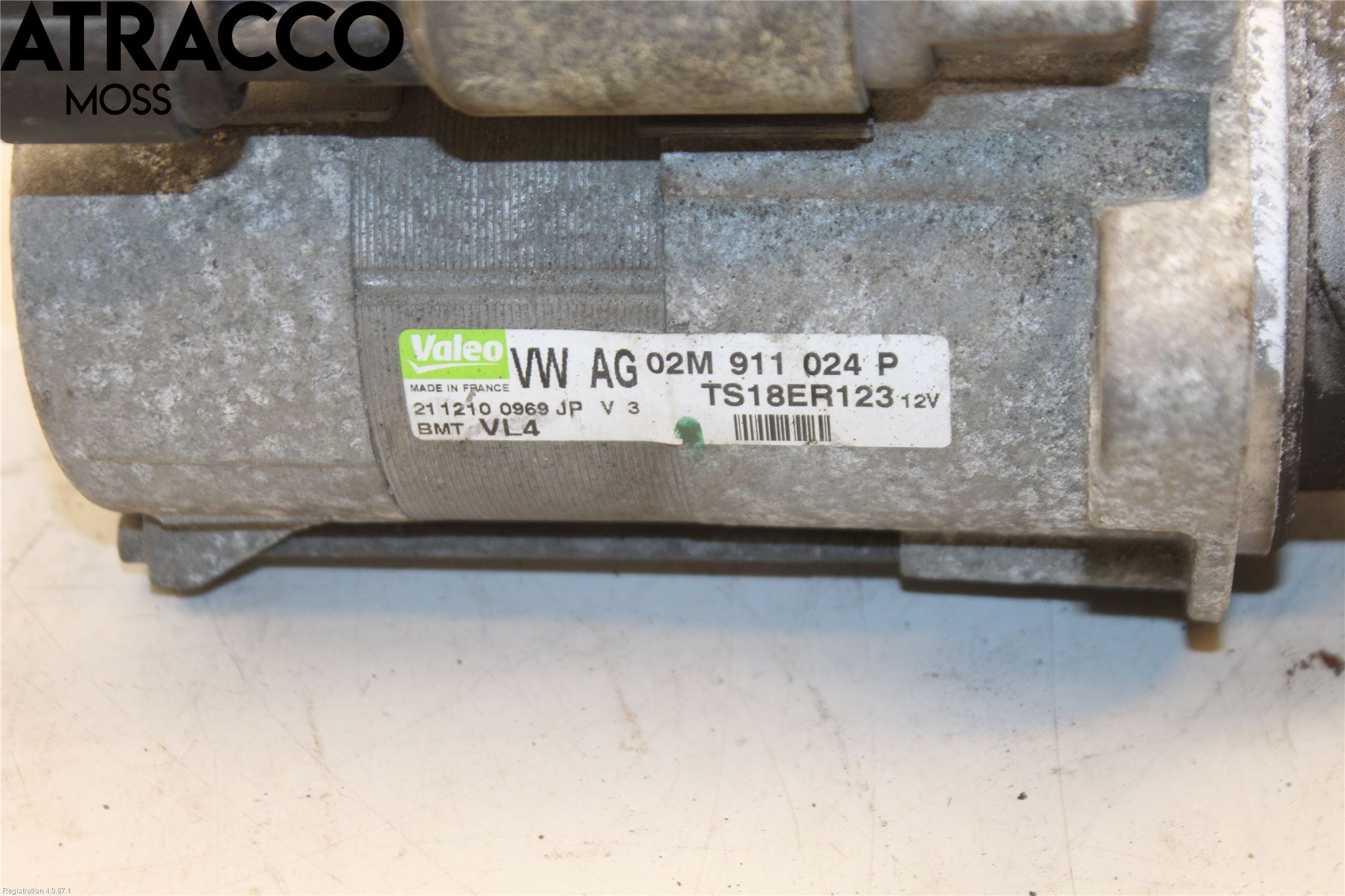 Volkswagen VW TIGUAN 07-16 Startmotor Diesel