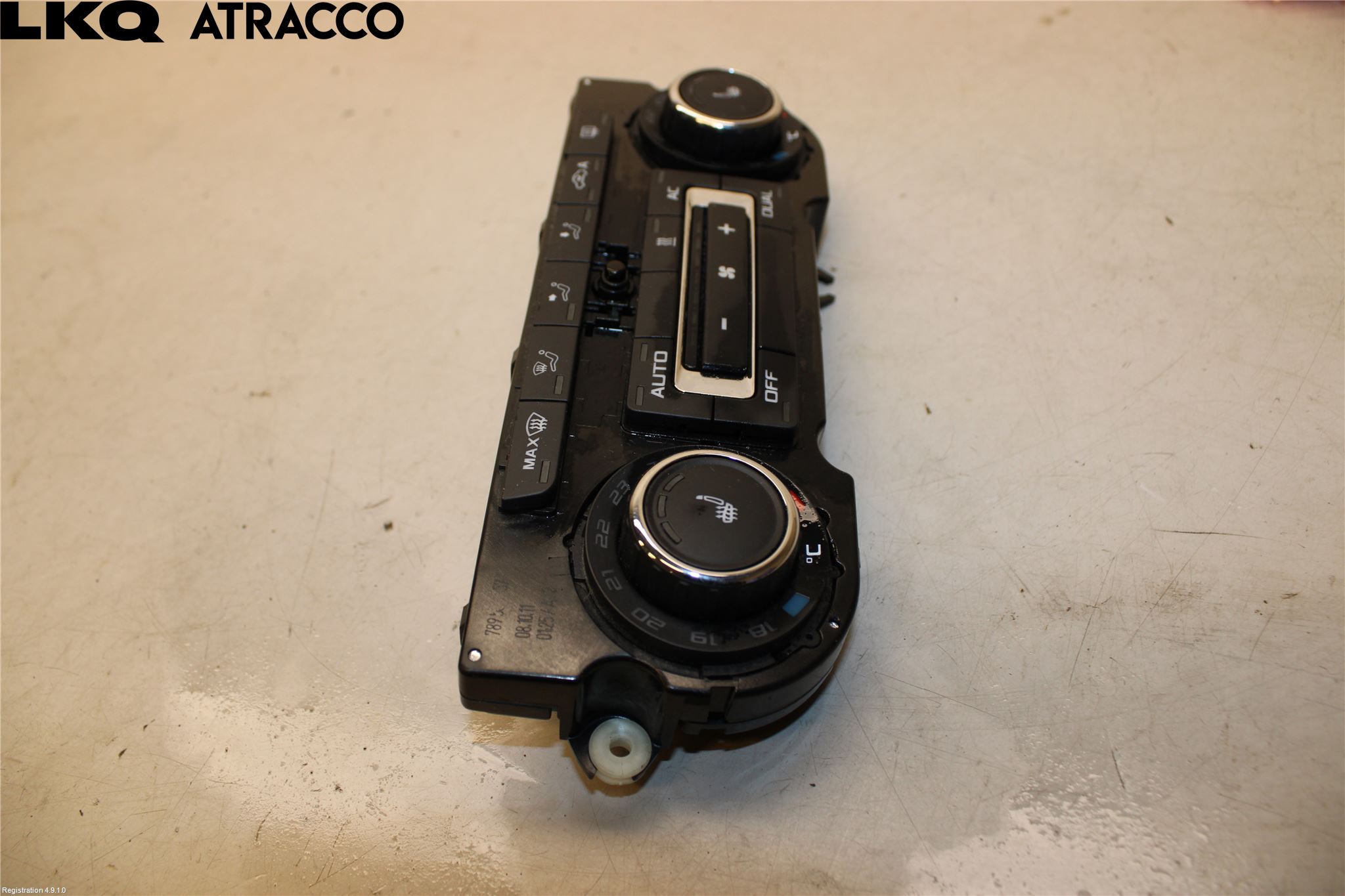 Skoda OCTAVIA (1Z) 05-13 Varme Ac Betjening-Display