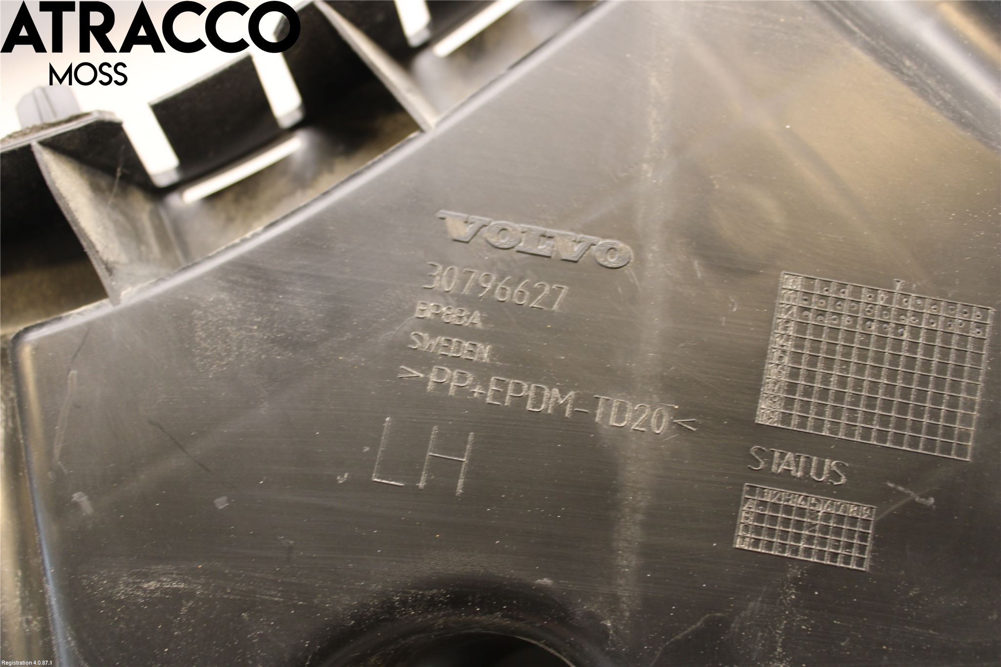 Volvo S60 11-13 Støtfanger Sidestykke-Mellomle