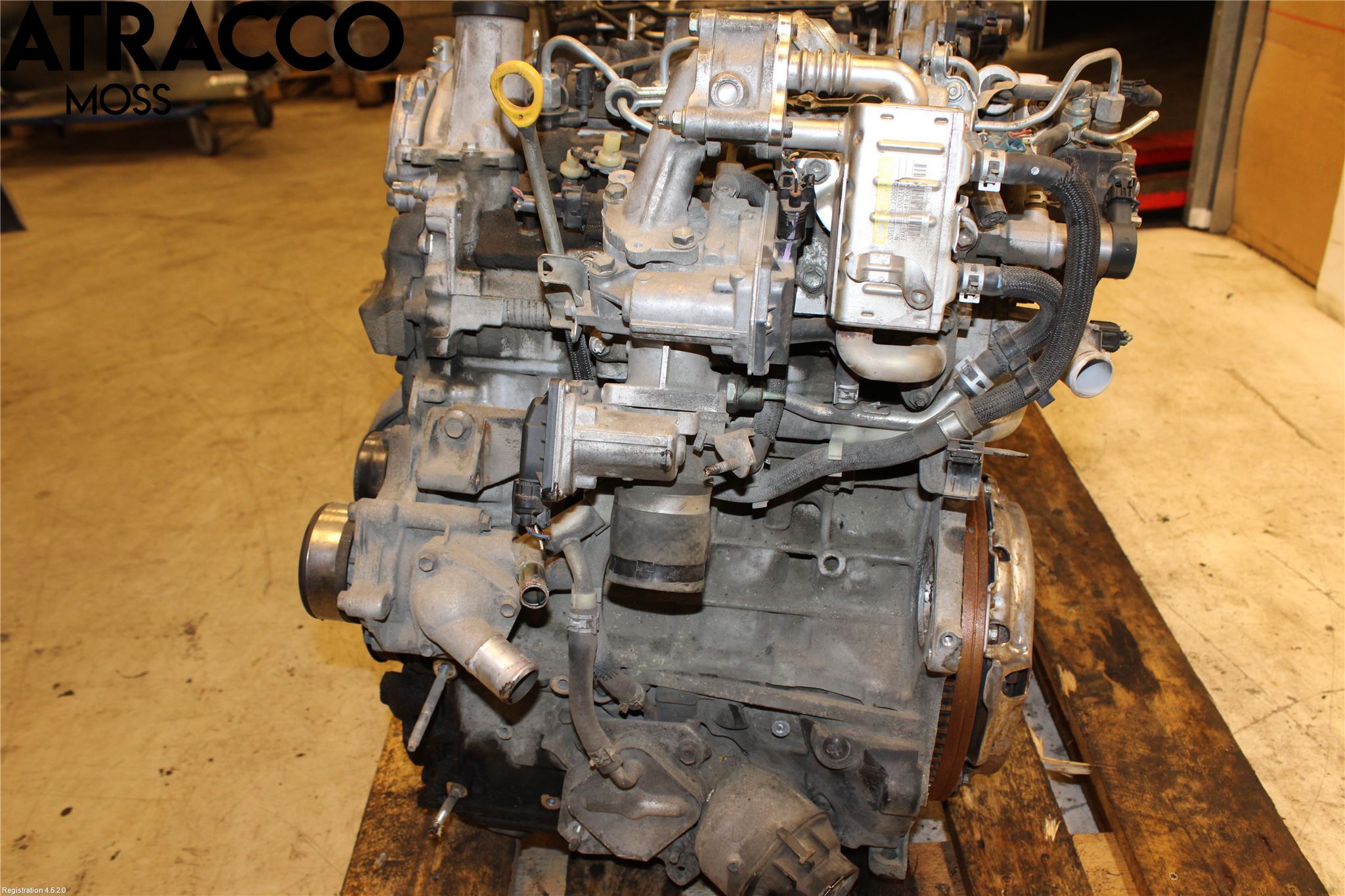 Toyota YARIS XP90 06-11 Motor Diesel