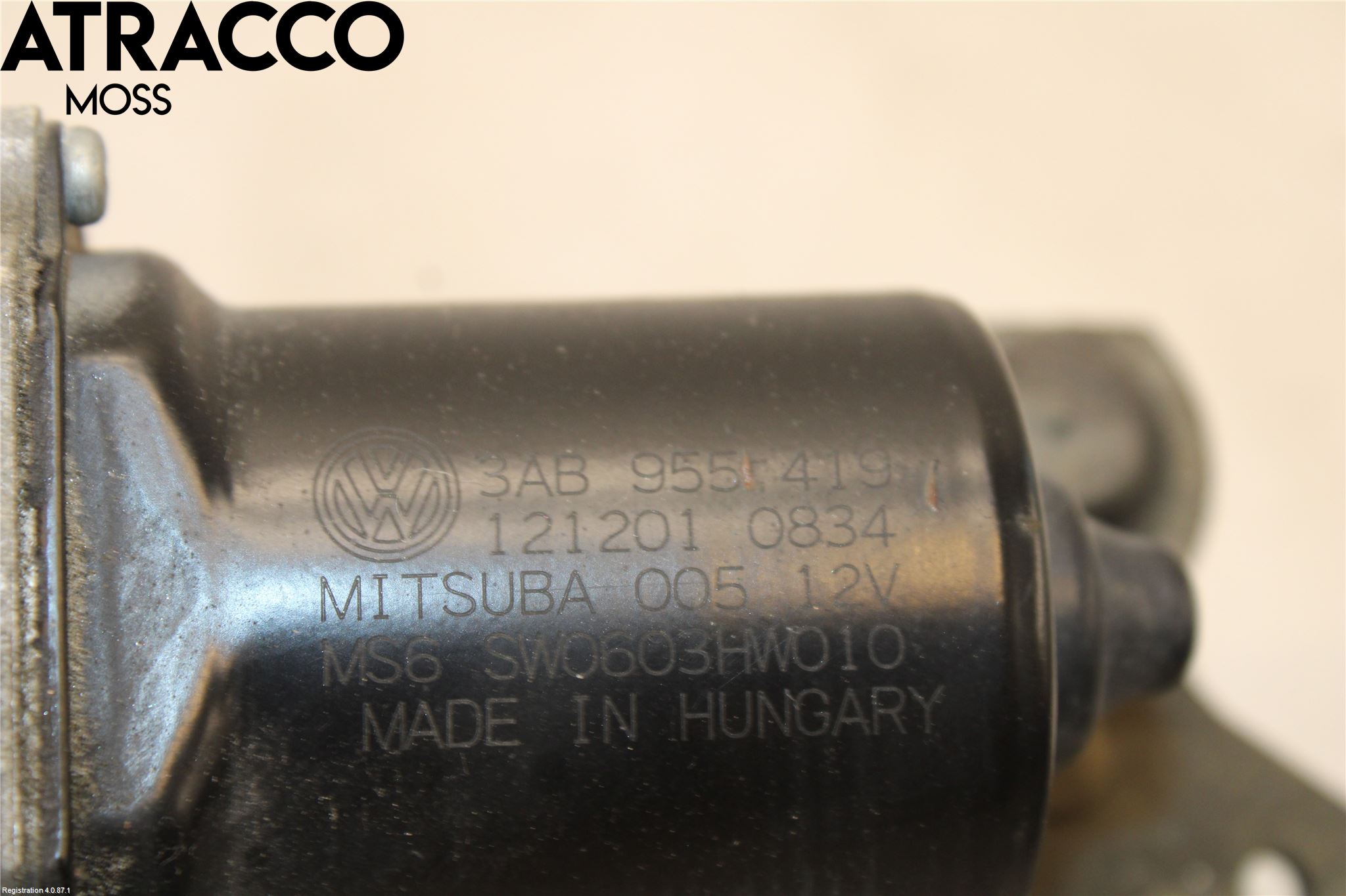 Volkswagen VW PASSAT 11-14 Viskermotor Frontrute