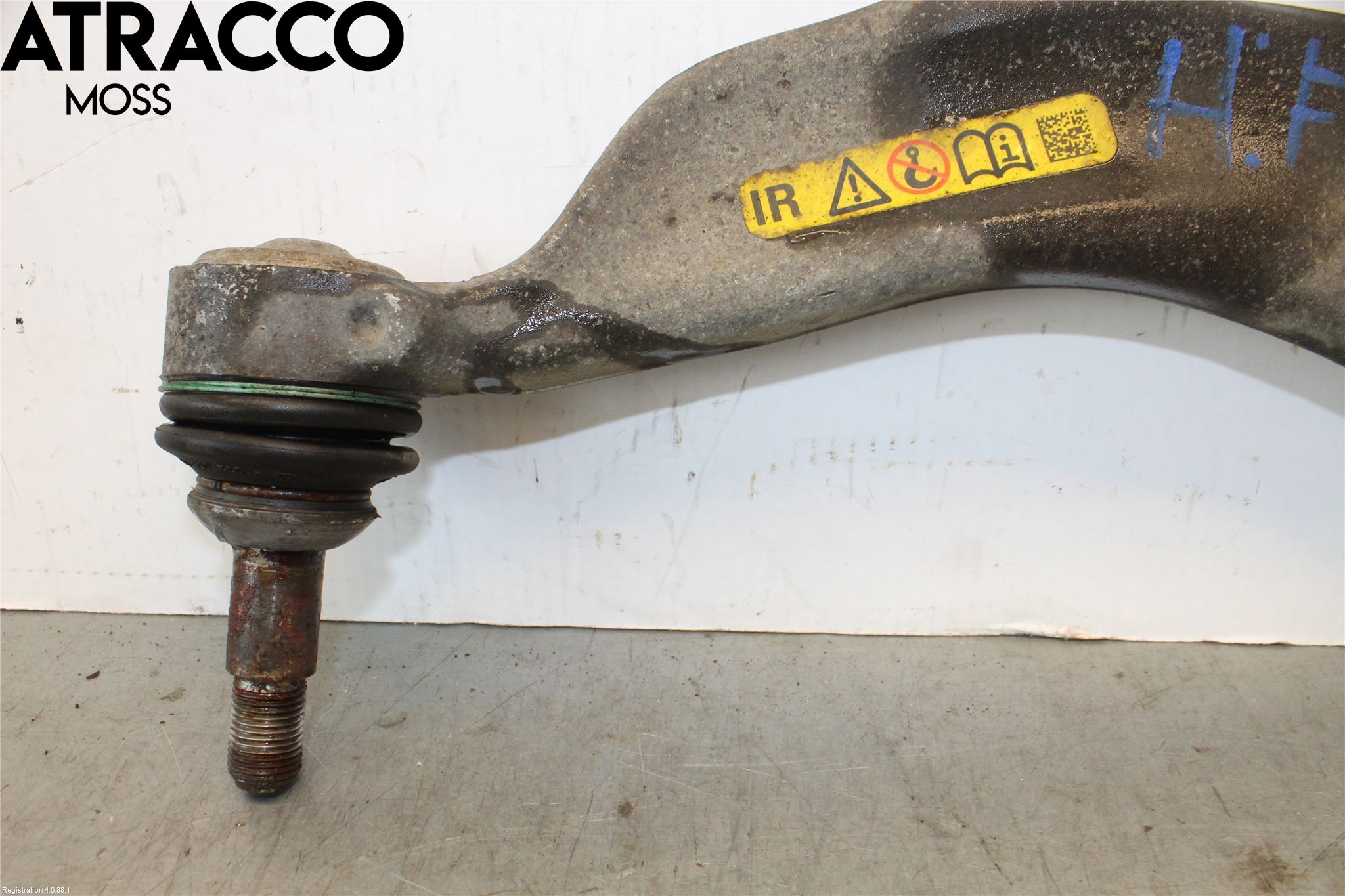 BMW 5 F10/F11/F18 09-17 Bærearm Foran Høyre Nedre