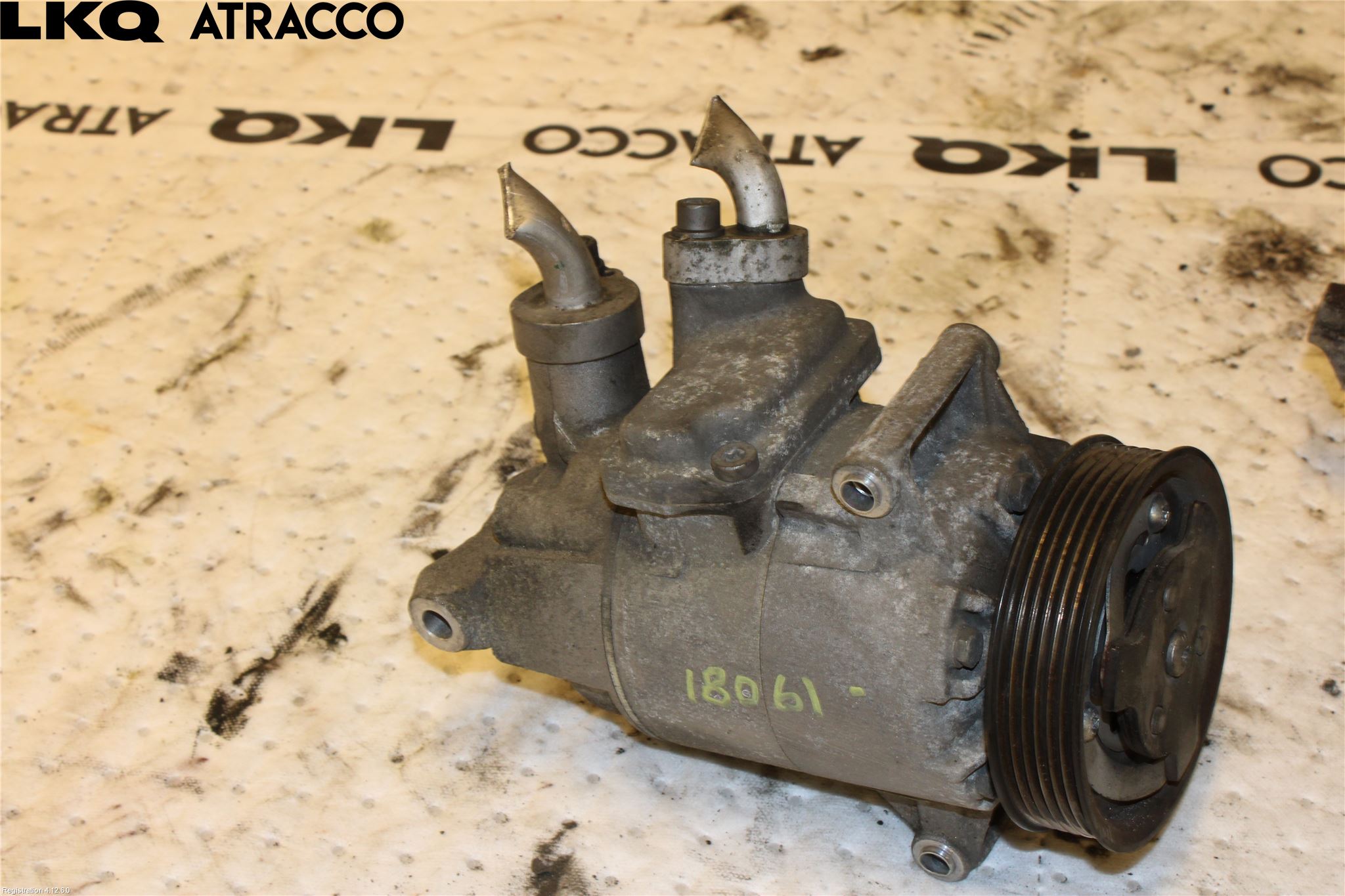 Volkswagen VW GOLF VI 09-13 Varme Ac Kompressor