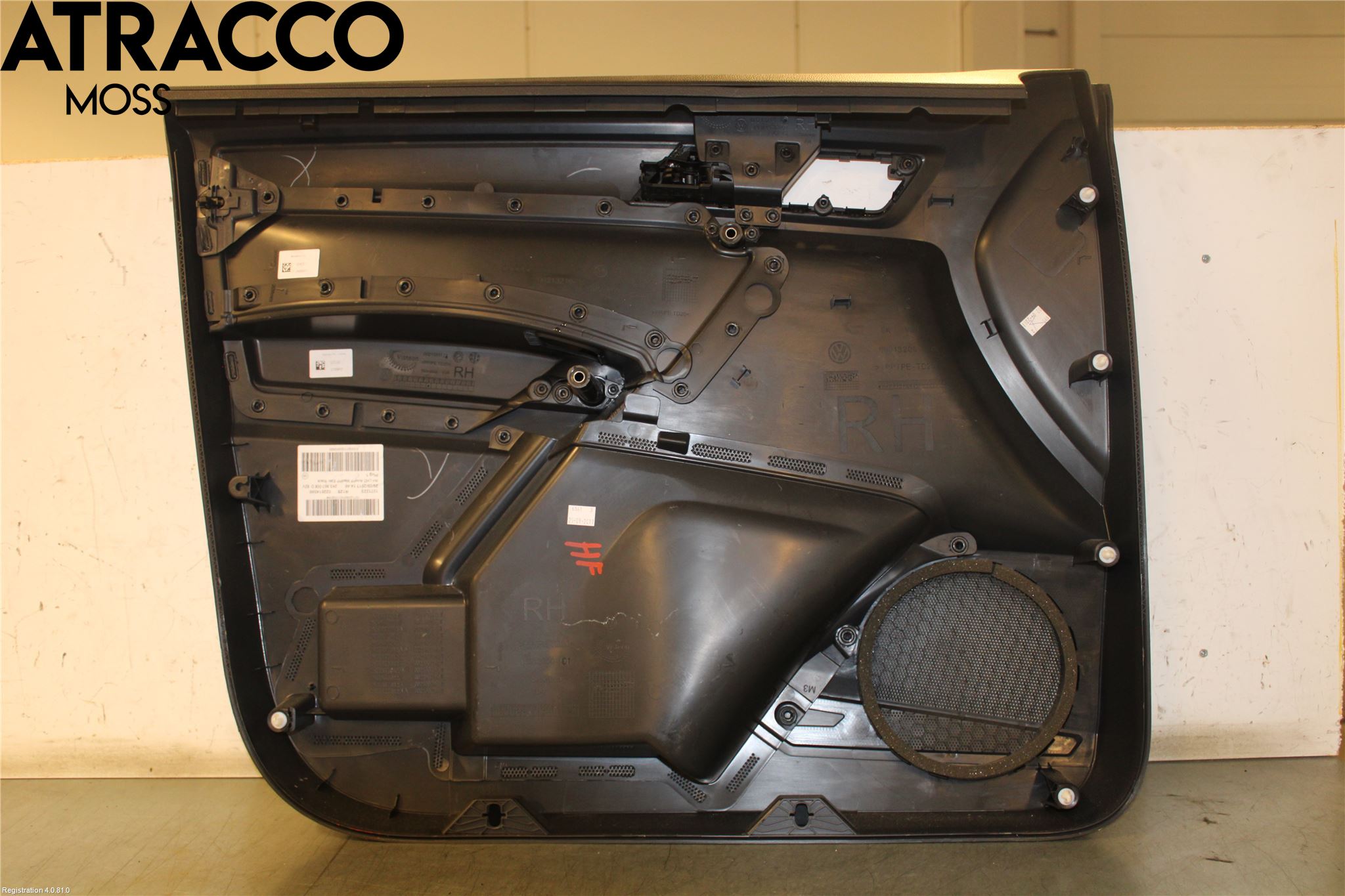Volkswagen VW TIGUAN 07-16 Dørtrekk Innlegg Høyre