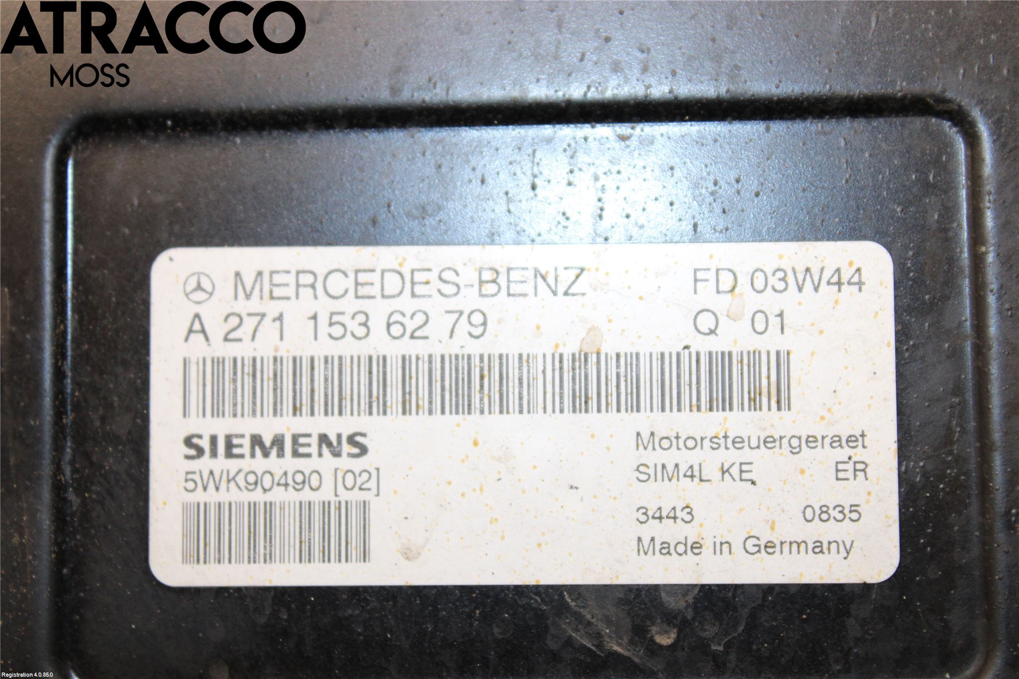 Mercedes-Benz MB E-KLASS (W211) 02-09 Styreenhet Innsprøytning