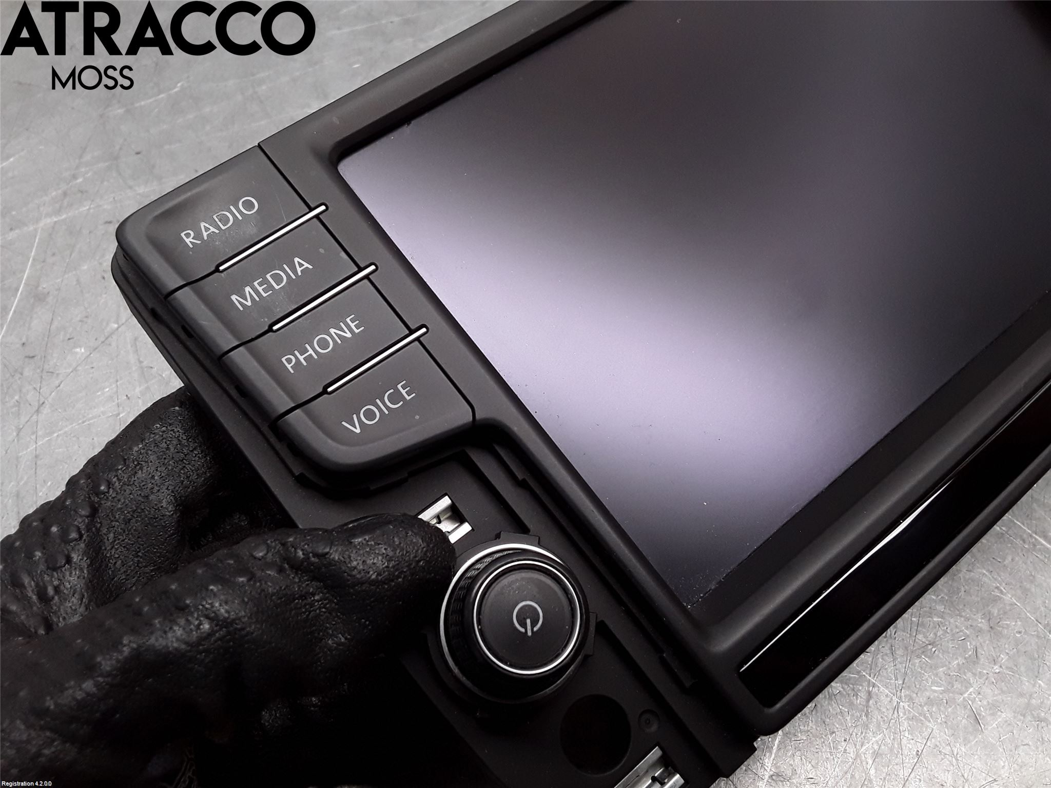 Volkswagen VW GOLF / E-GOLF VII 13-20 Multifunktionsdisplay