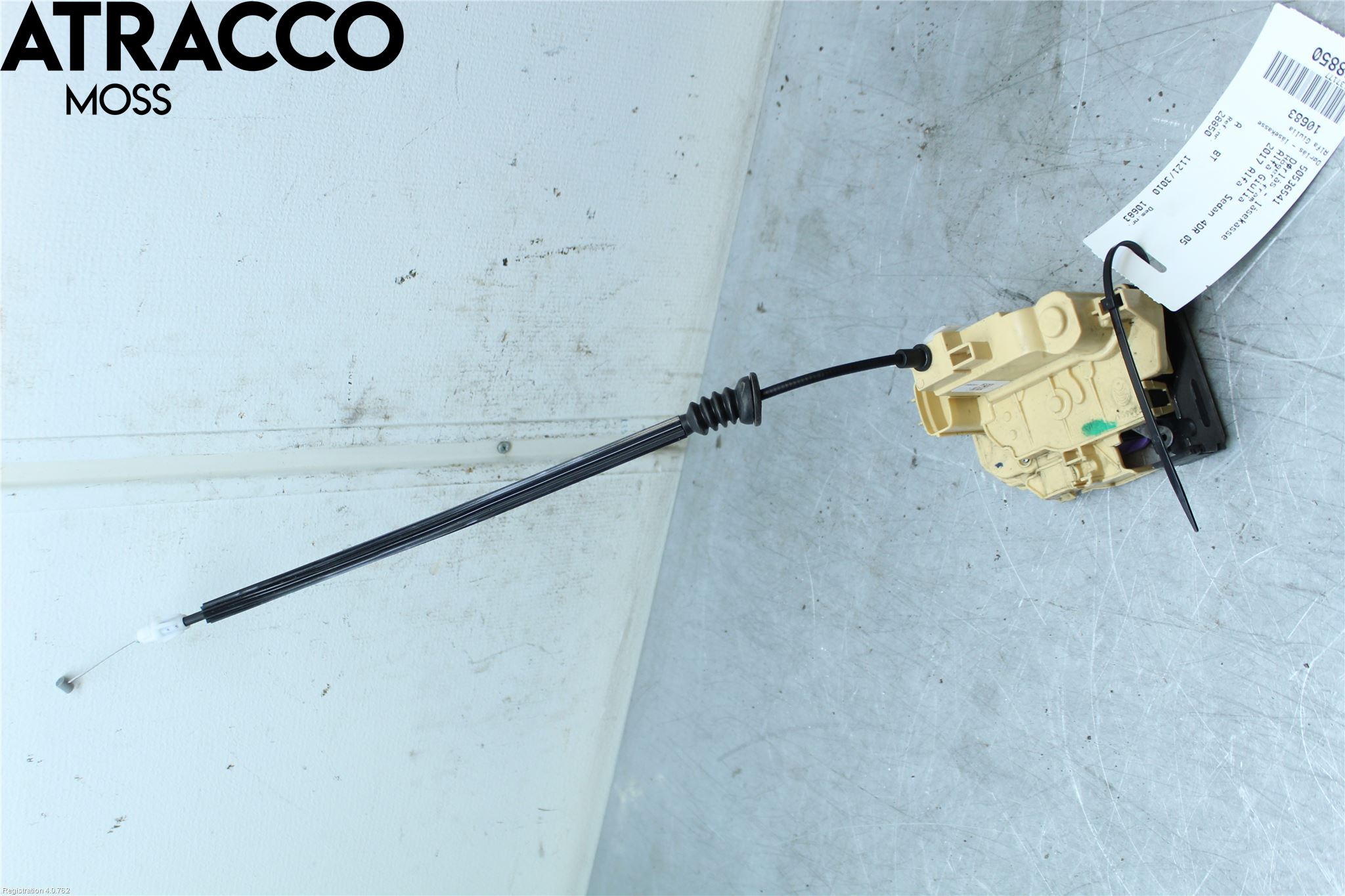 Alfa GIULIA Dørlås - Låsekasse