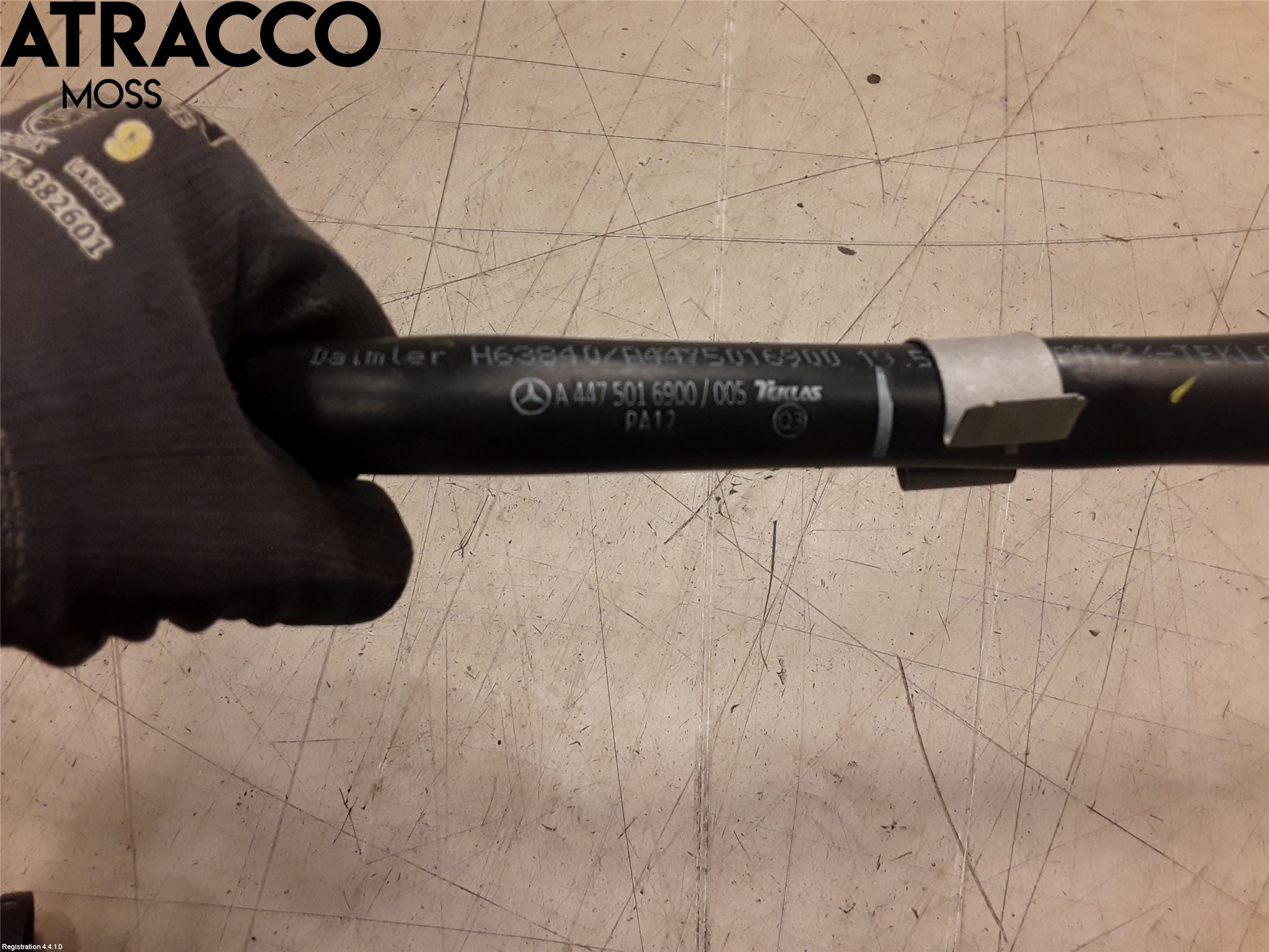 Mercedes-Benz MB EQV (447) 21- Varme Ac Slange - Rør