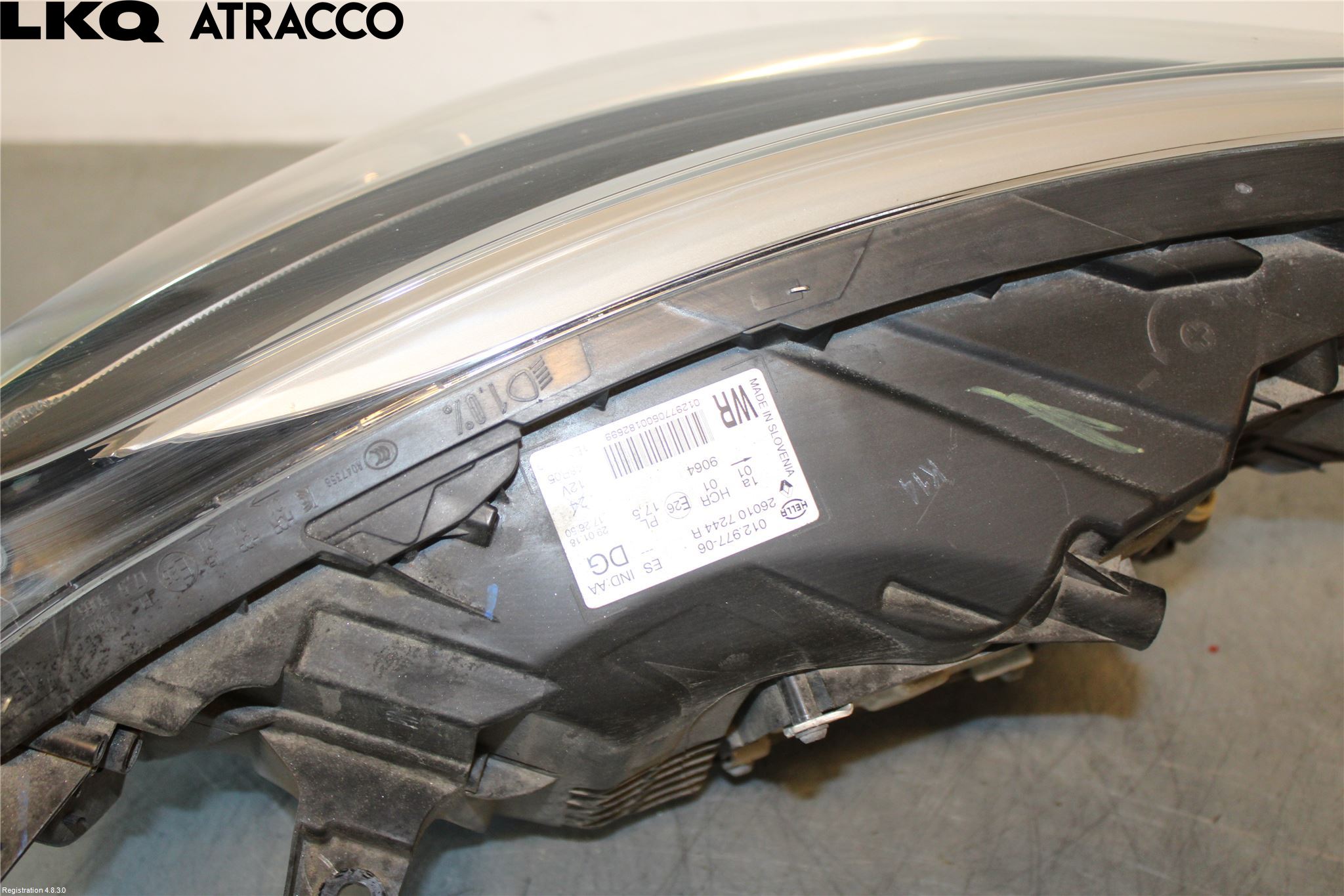 Renault CAPTUR 13-19 Frontlykt Høyre