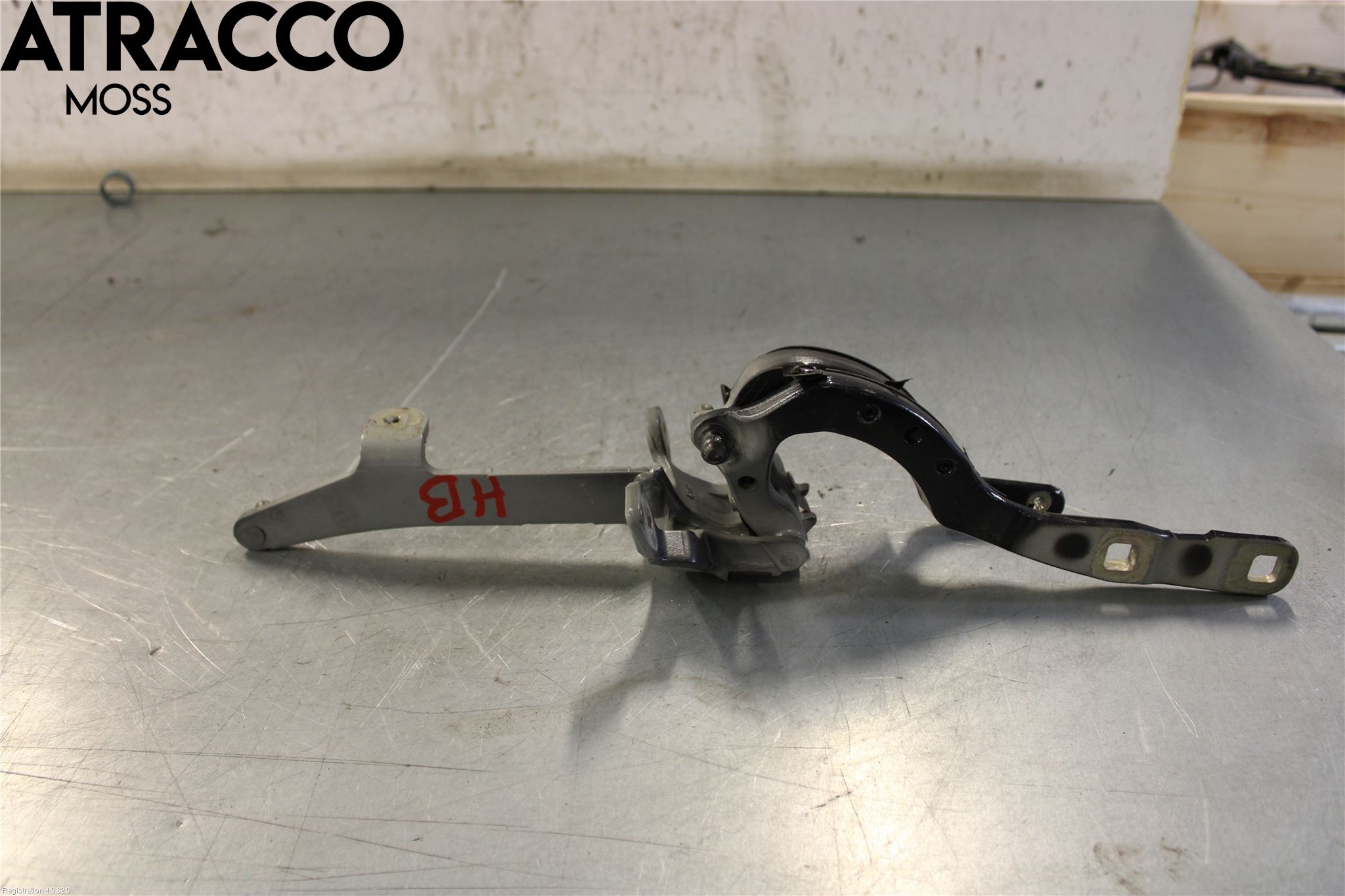 BMW 5 F10/F11/F18 09-17 Bakluke Hengsel Høyre