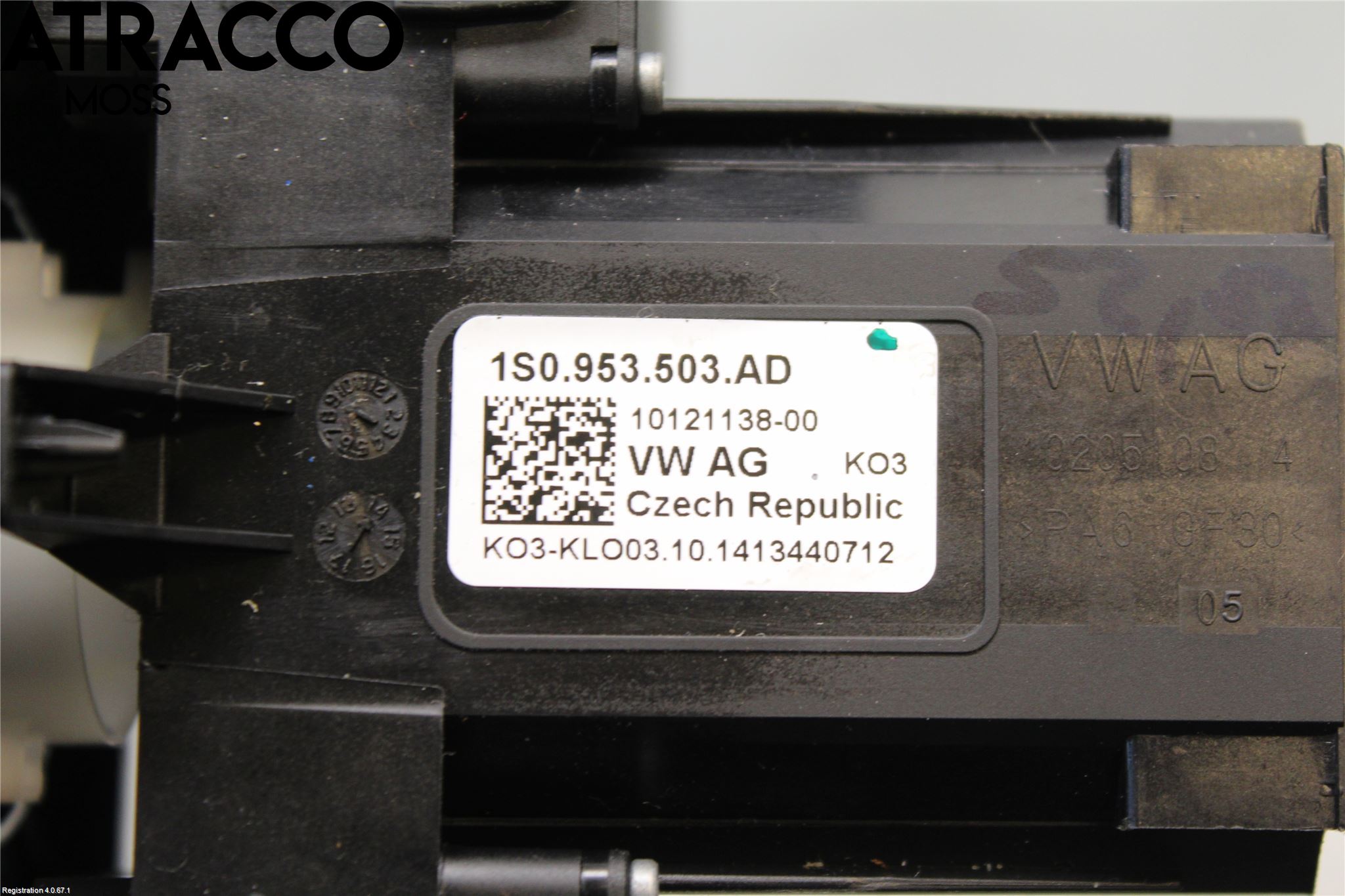 Volkswagen VW UP! / E-UP! Bryter Ratt Kombi H Og V