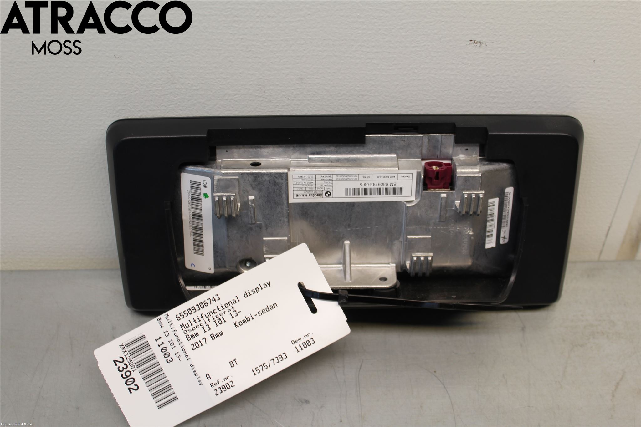 BMW i3 I01 13-22 Multifunktionsdisplay