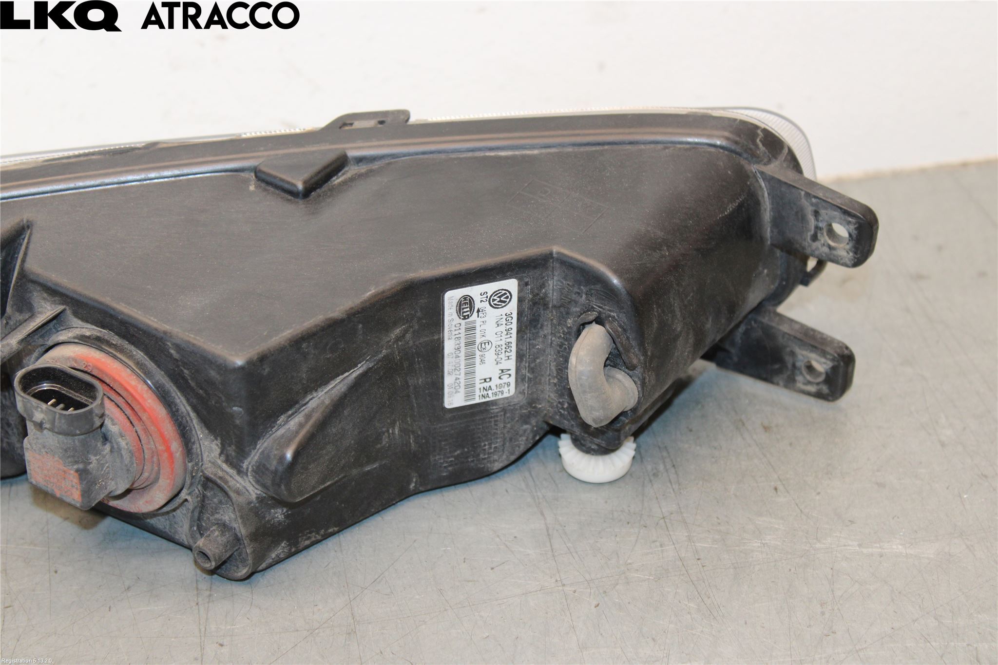 Volkswagen VW PASSAT 15-19 Frontlykt-Kurve-Tåkelys