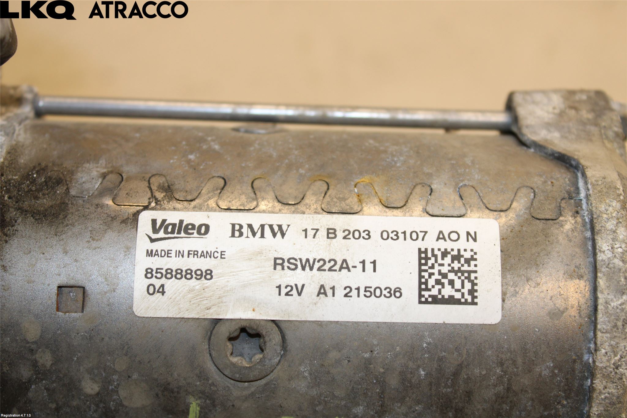 BMW 5 G30/G31/F90 17-23 Startmotor Diesel