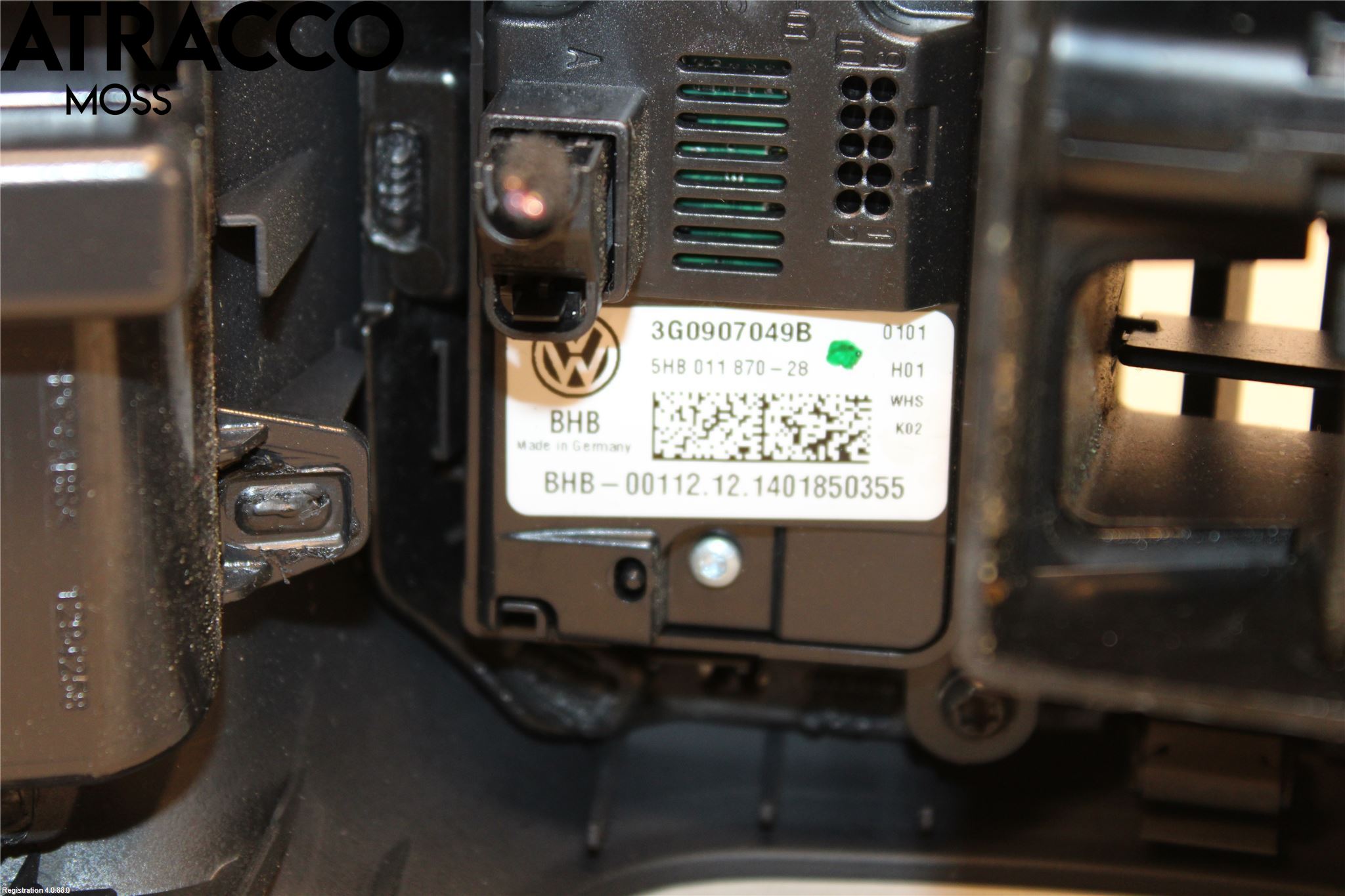 Volkswagen VW PASSAT 15-19 Dashbord Kanal - Dyse