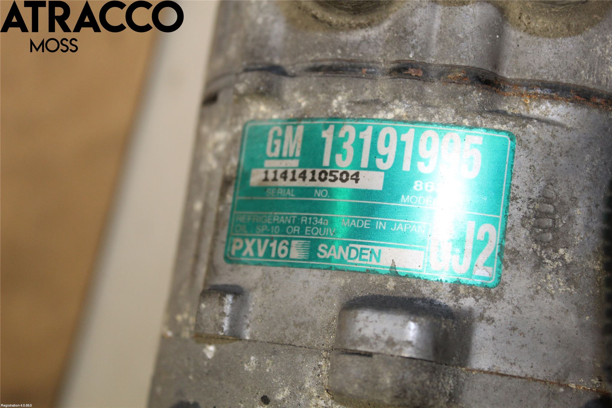 Saab 9-3 VER 2 Varme Ac Kompressor