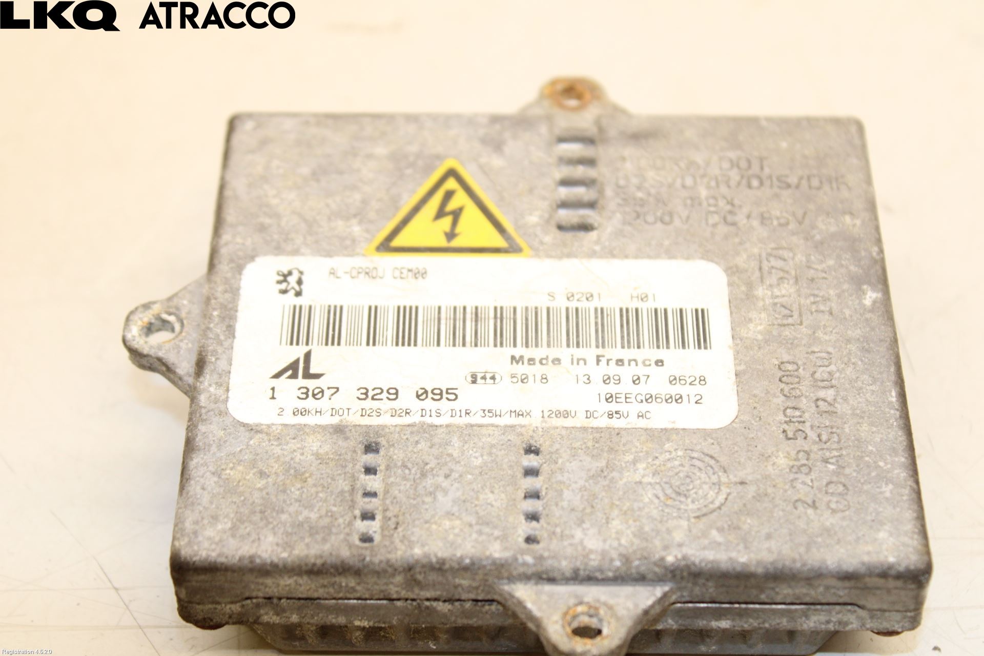 Peugeot 407 Styreenhet Xenon