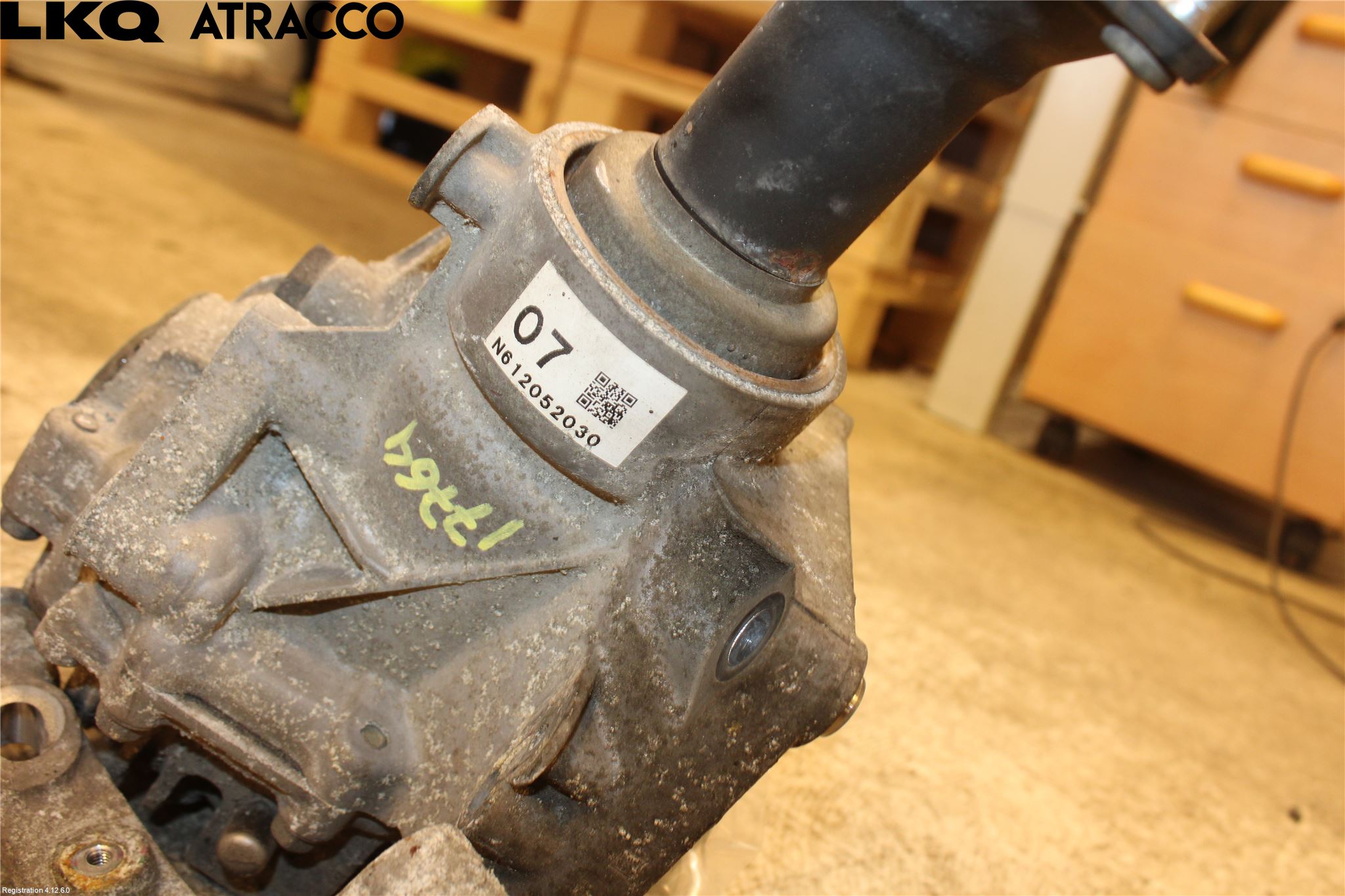 Mazda 6 13- Gearkasse Fordelingskasse