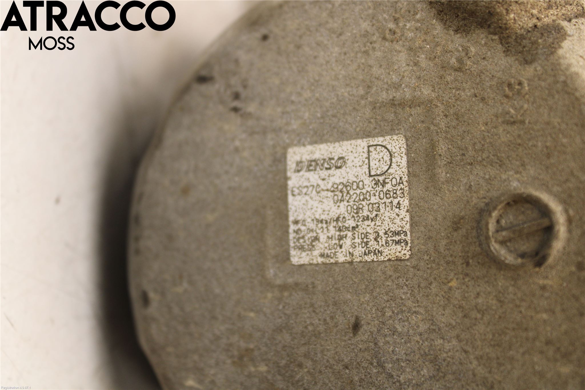 Nissan E-NV200/EVALIA Varme Ac Kompressor