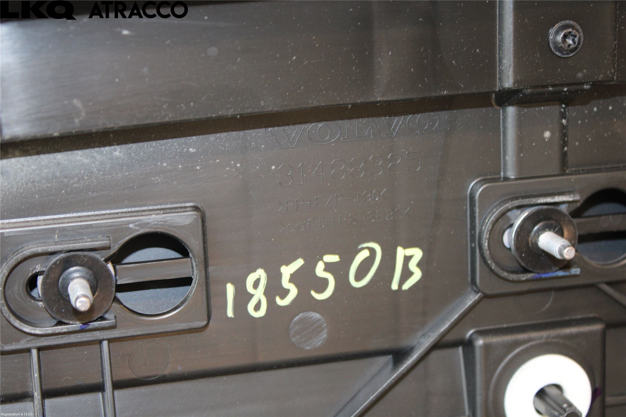 Volvo XC40/RECHARGE 18- Spoiler Bakluke
