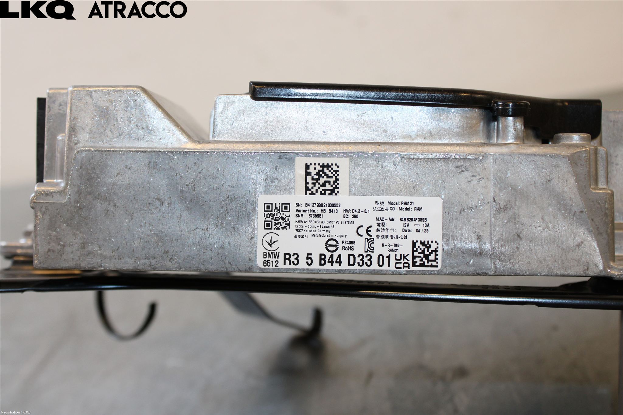BMW X1/iX1 U11 23- Stereo Forsterker