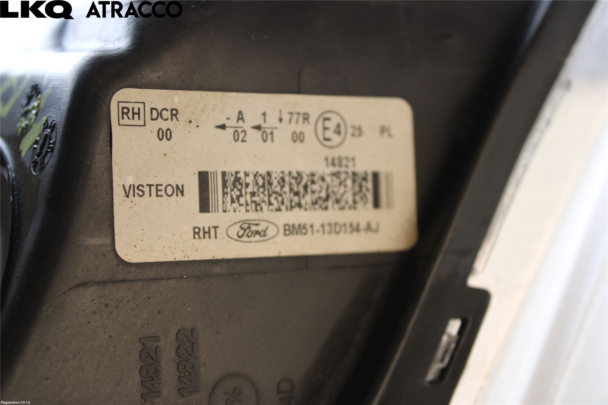 Ford FOCUS 11-14 Frontlykt Høyre