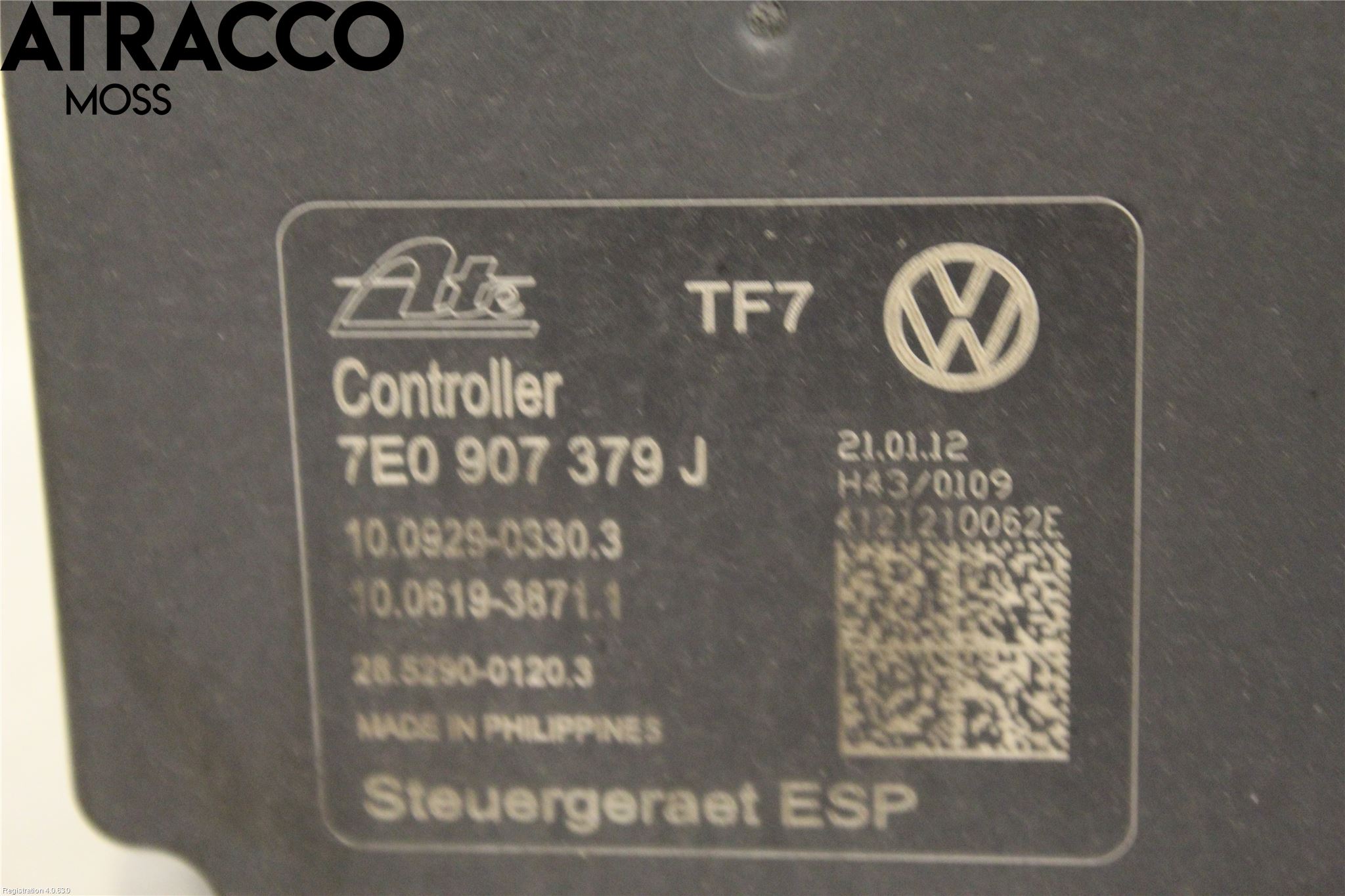 Volkswagen VW TRANSP/CARAVELLE (T5) 04-15 Abs Hydraulikkaggregat