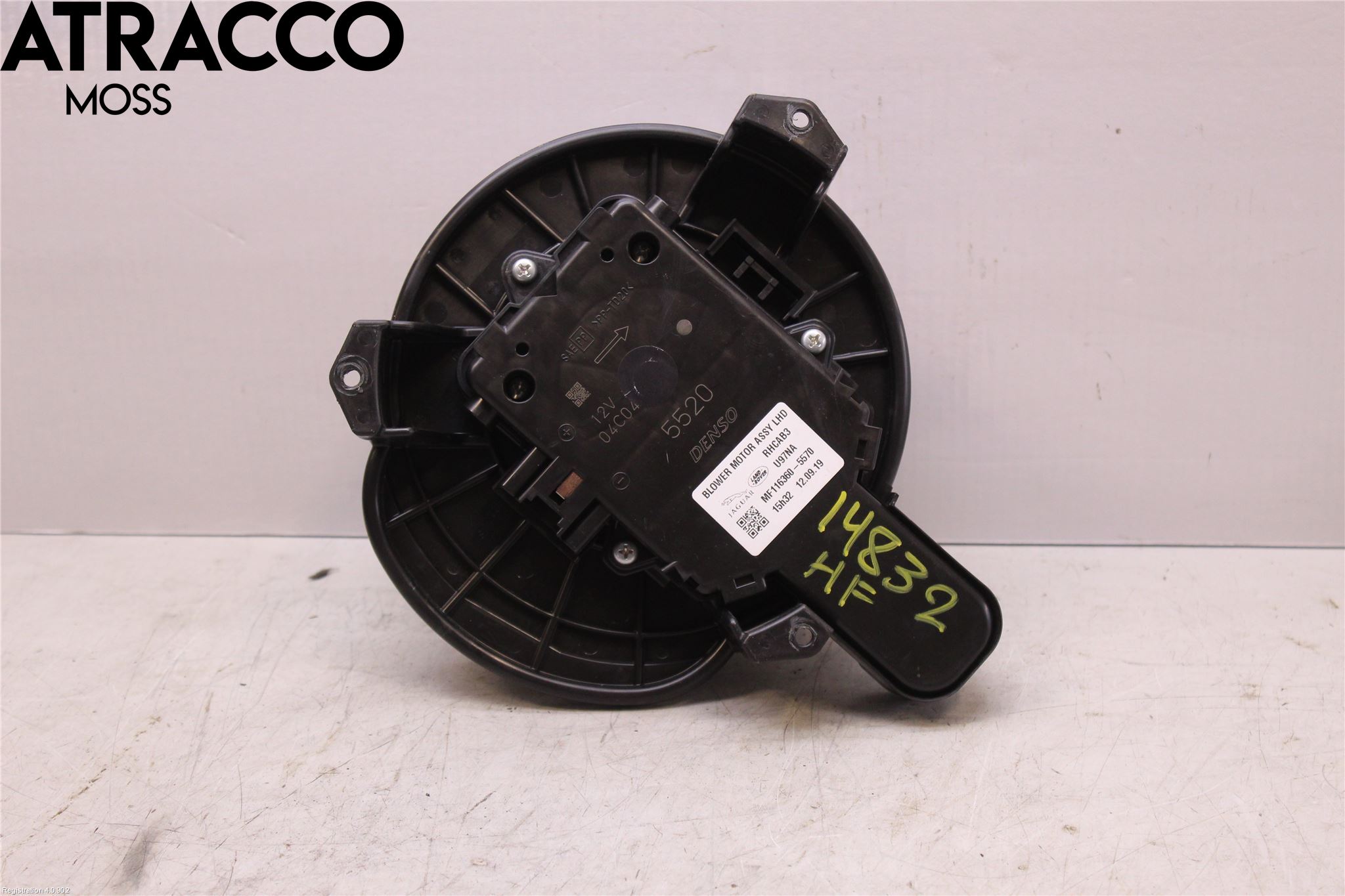 Jaguar I-PACE 18- Varme Ac Varmeapparatvifte