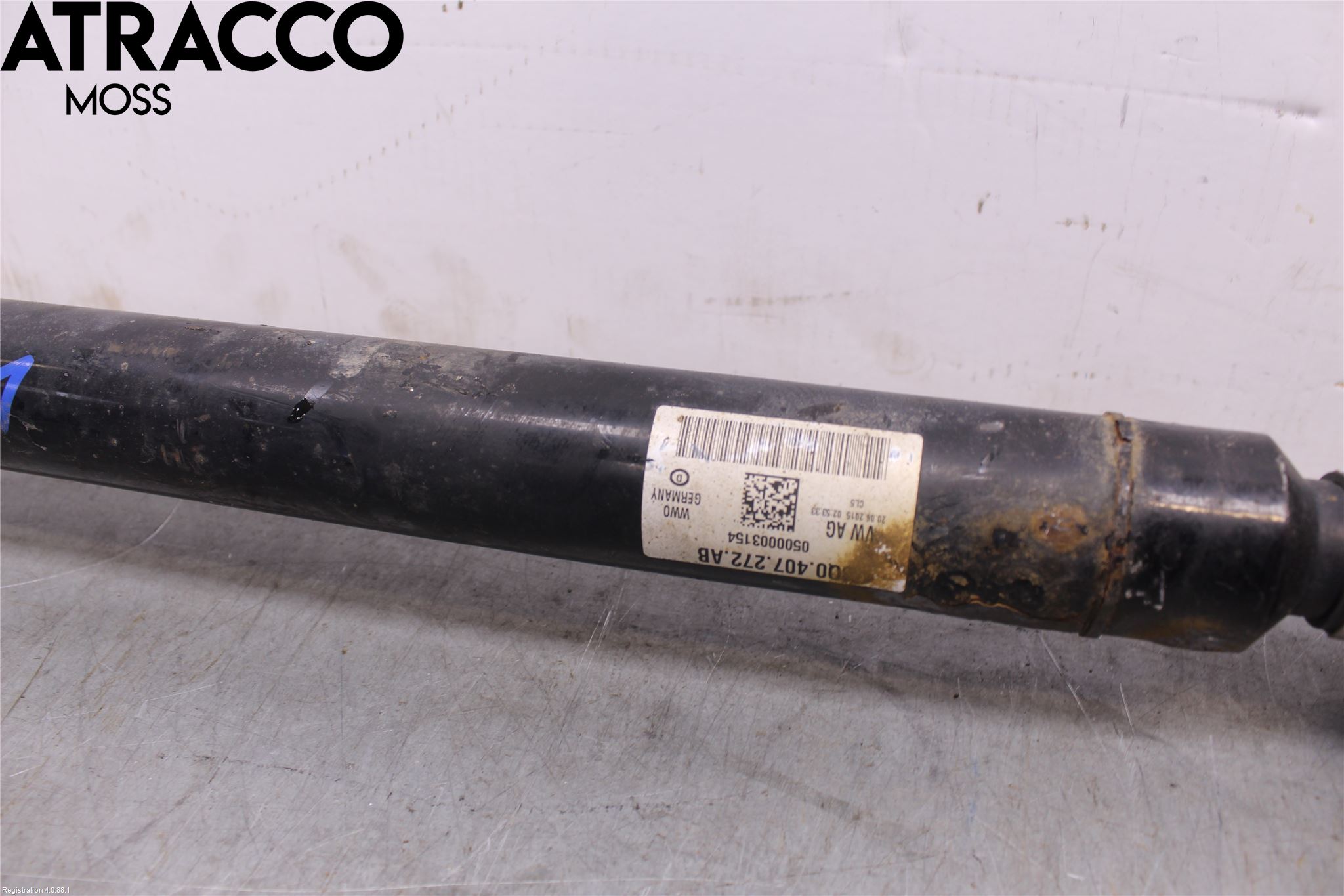 Volkswagen VW CADDY 16-20 Drivaksel Foran Kompl Høyre