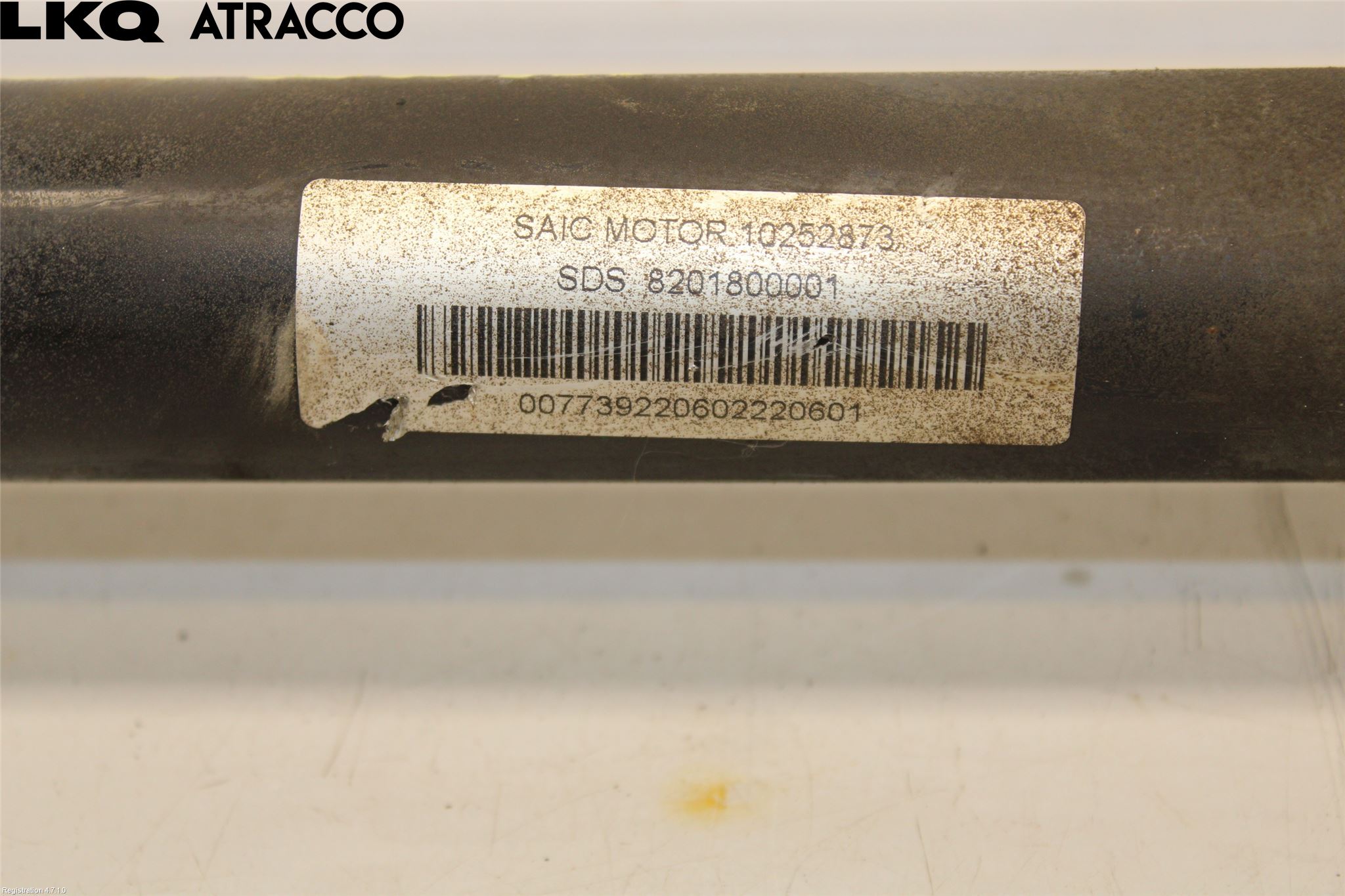 MG MARVEL R 22- Drivaksel Bak Kompl Venstre