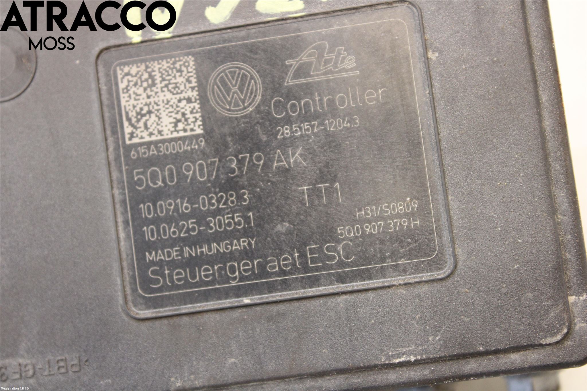 Volkswagen VW GOLF / E-GOLF VII 13-20 Abs Hydraulikkaggregat