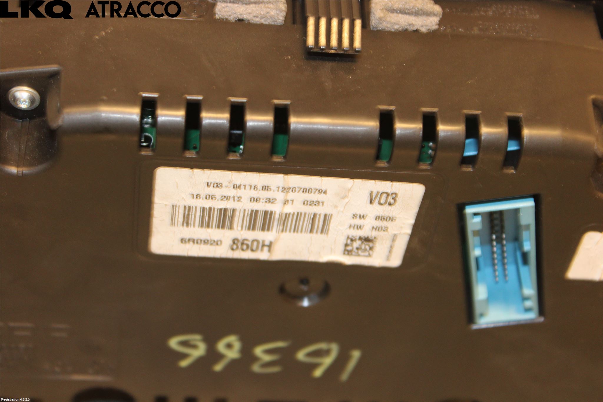 Volkswagen VW POLO 10-17 Instr Kombinert