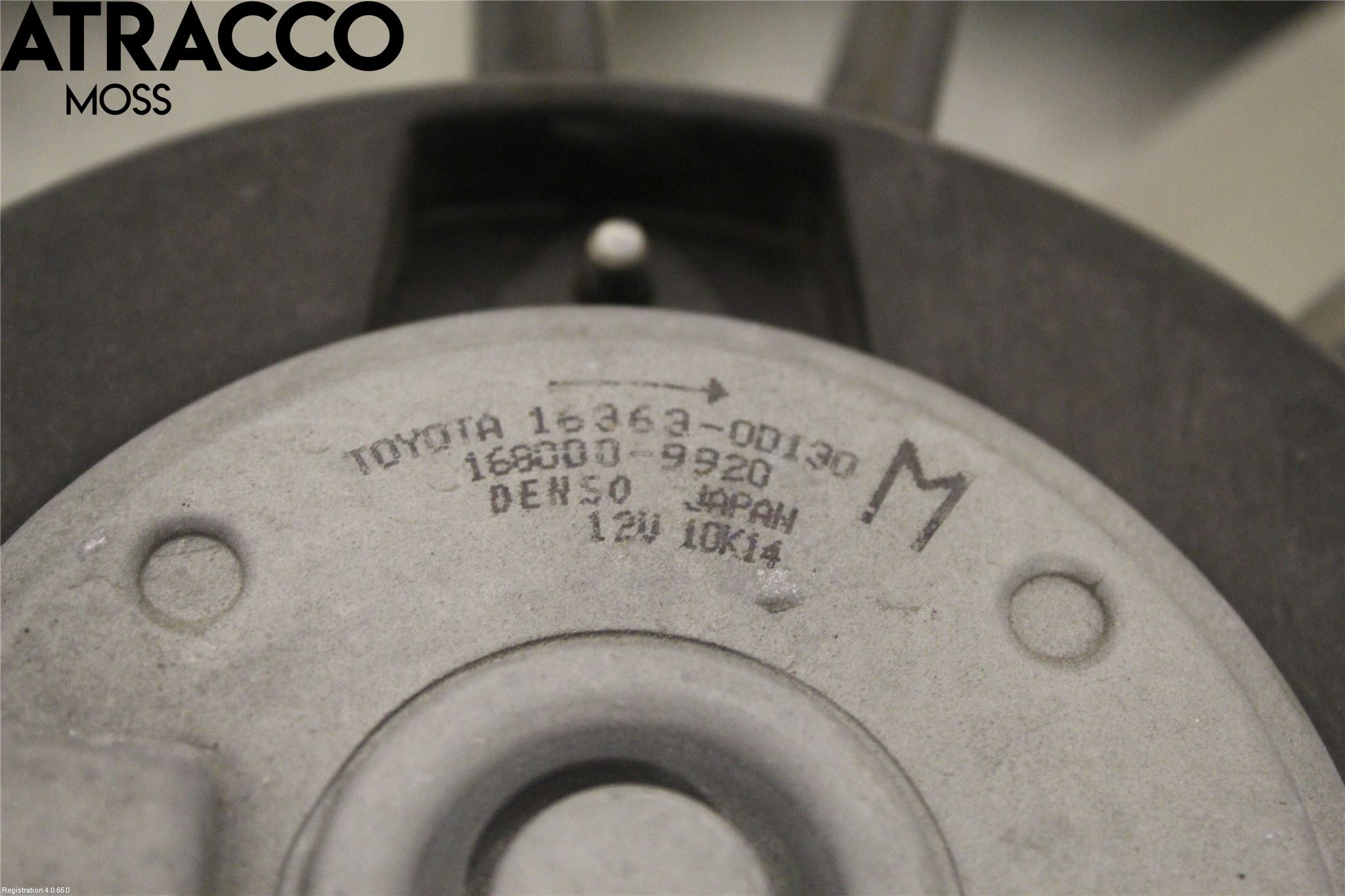 Toyota AVENSIS 09-15 Kjølevifte Elektrisk