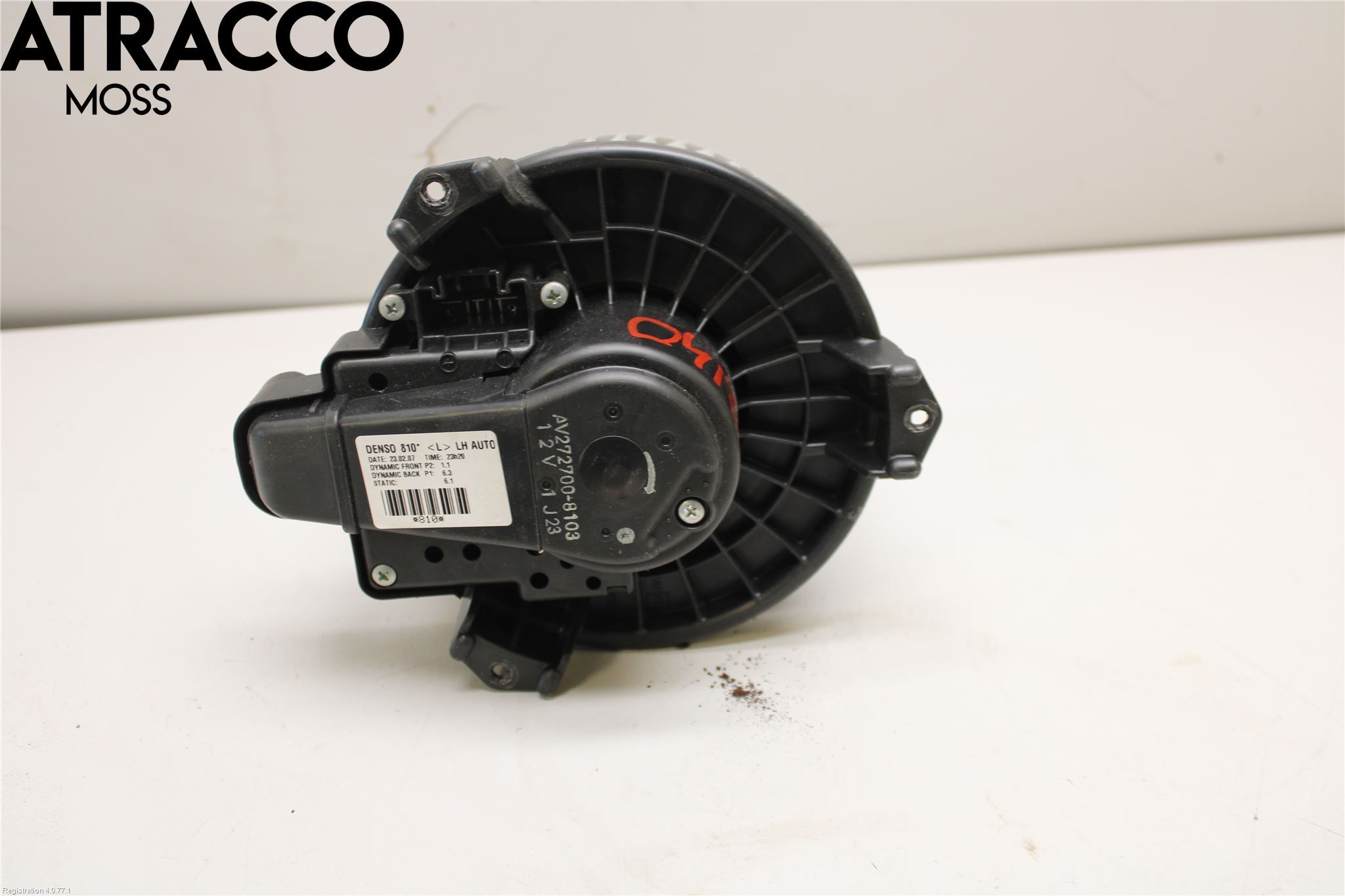 Toyota AURIS 07-09 Varmeapparat Viftemotor