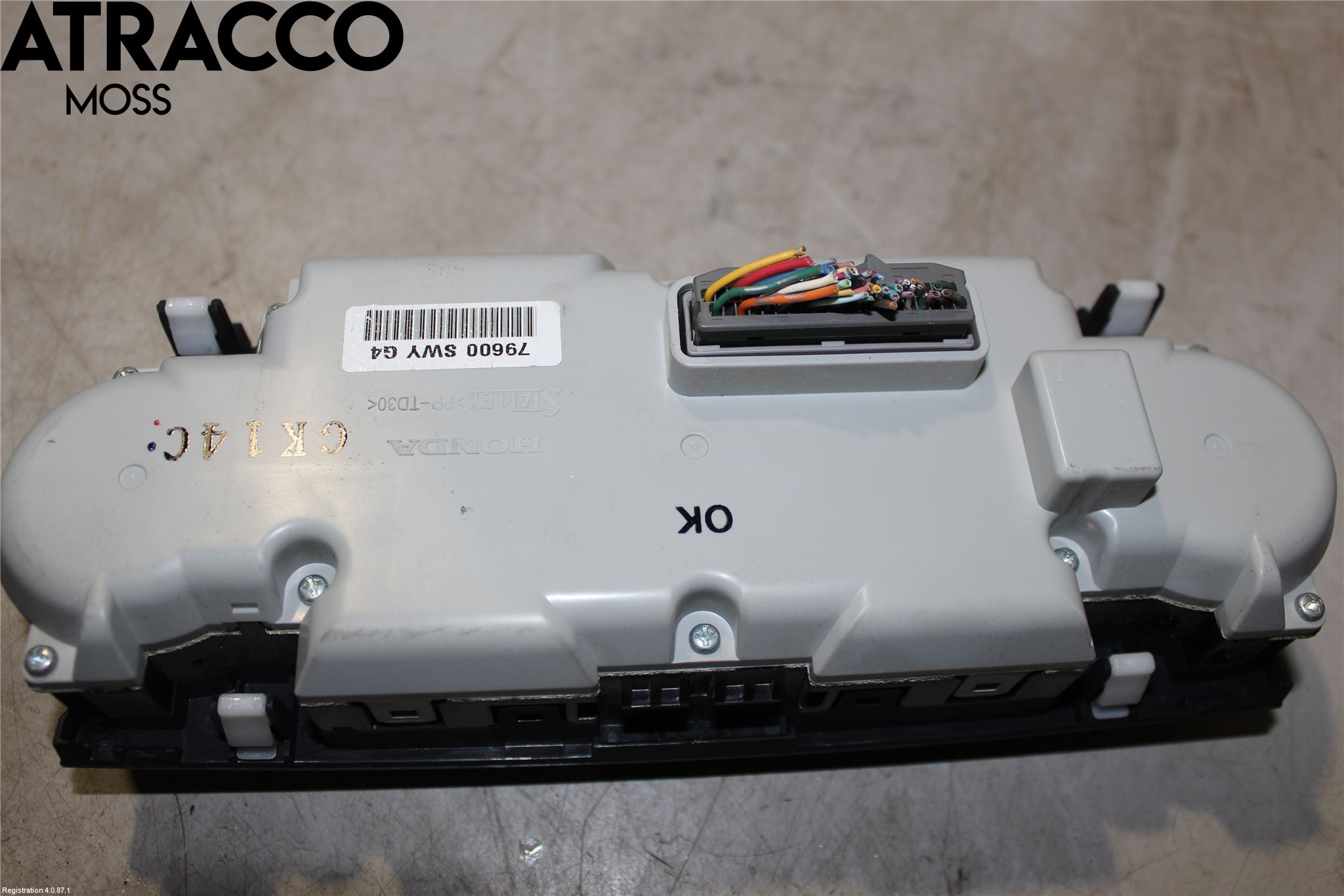 Honda CR-V 07-12 Varme Ac Betjening-Display