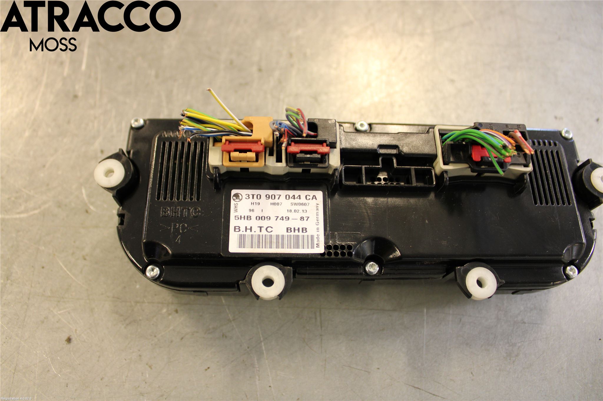 Skoda SUPERB 09-15 Varme Ac Betjening-Display