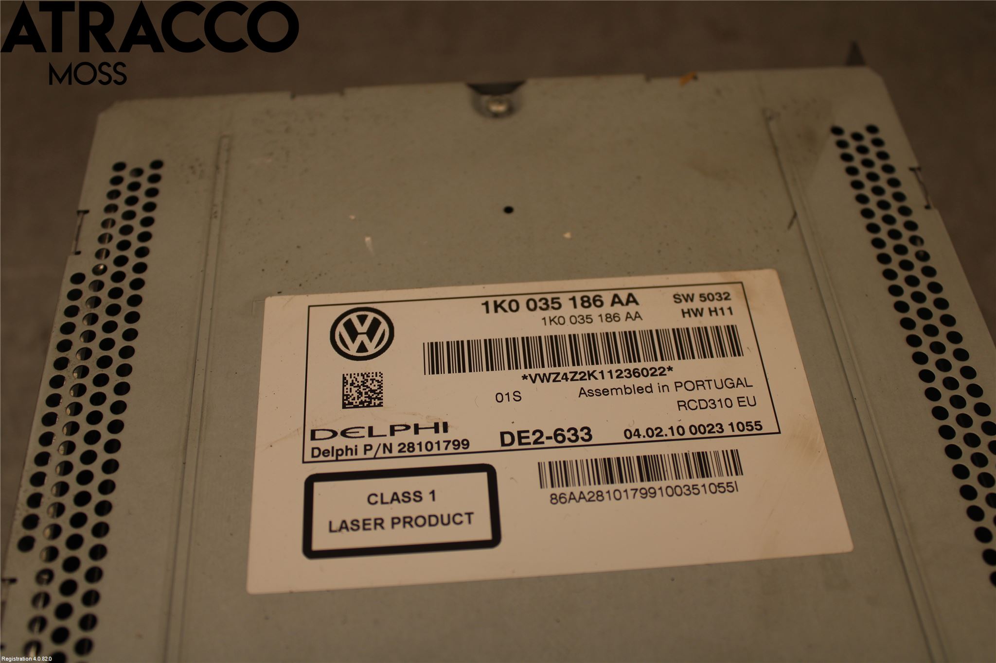 Volkswagen VW GOLF VI 09-13 Stereo Radio Med Cd