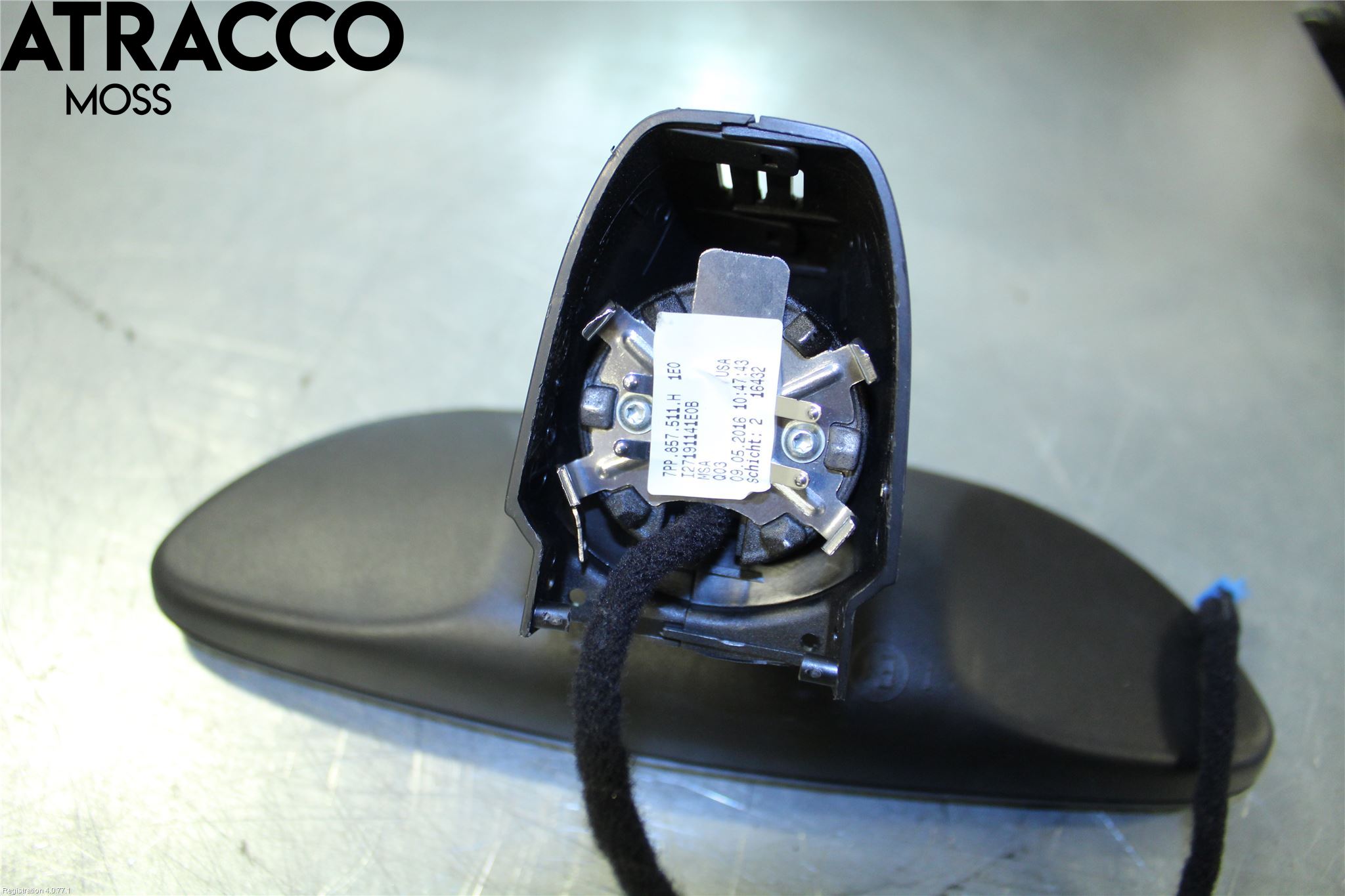 Porsche CAYENNE 03- Speil Innvendig El