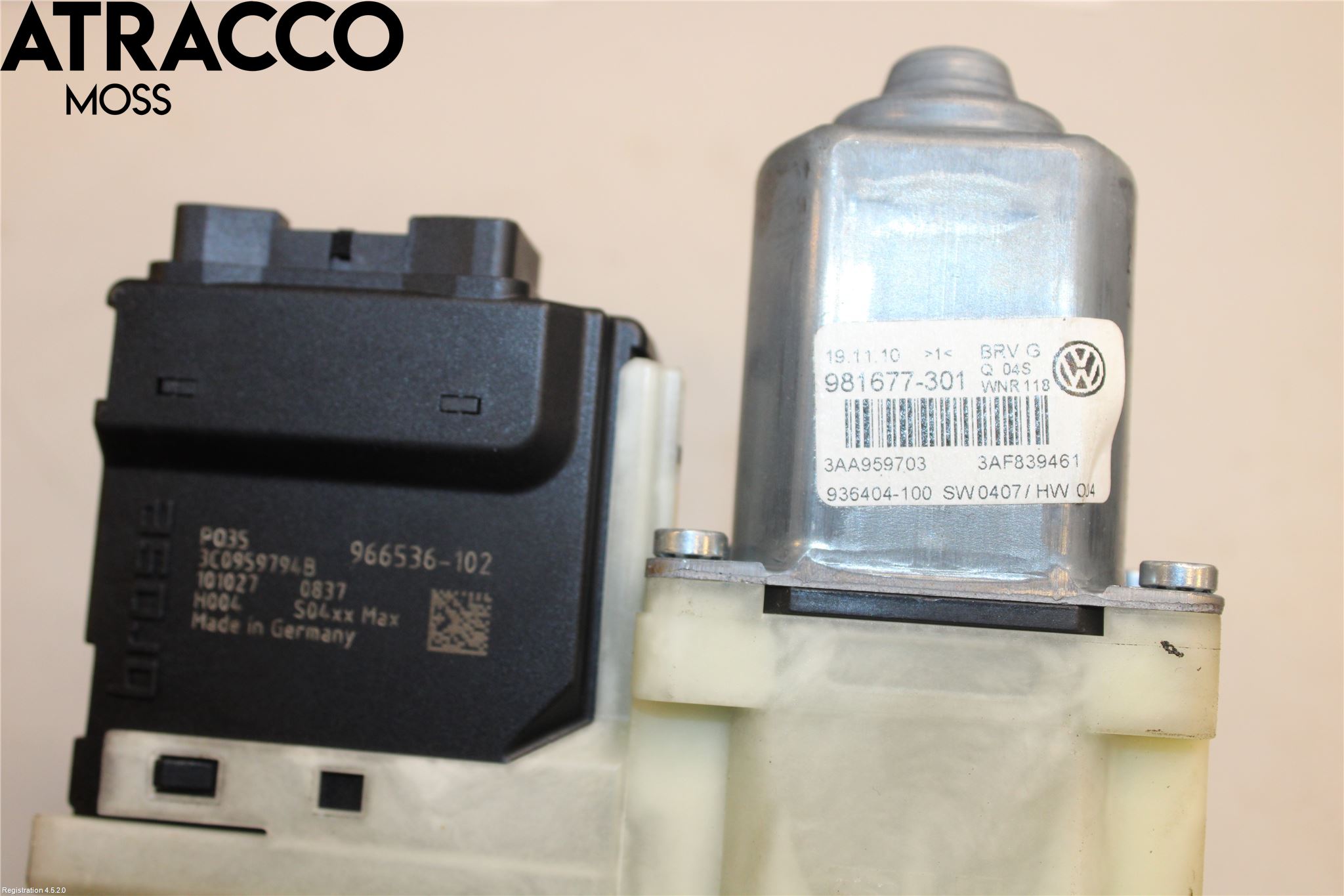 Volkswagen VW PASSAT 11-14 Vindusheismotor