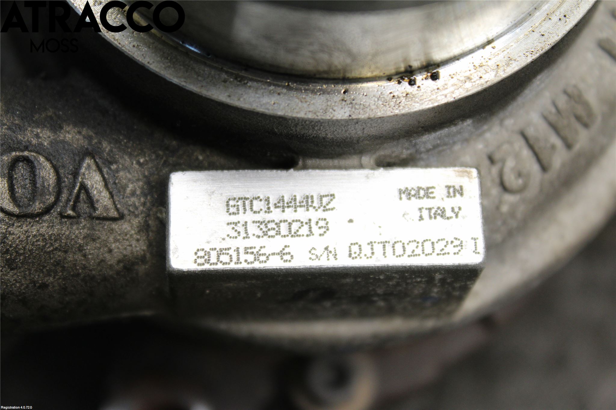 Volvo V70 14-16 Turboaggregat