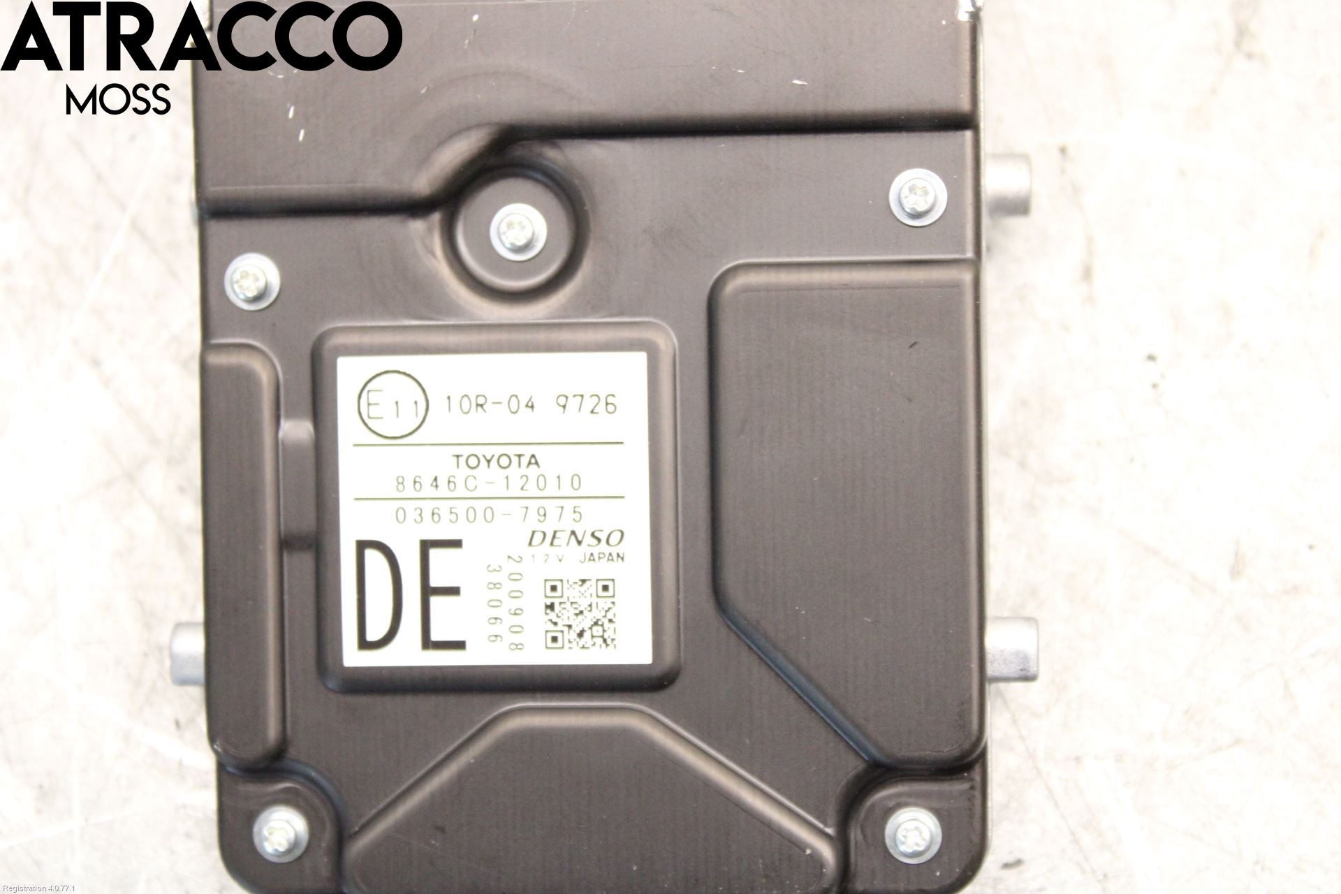 Toyota COROLLA 19- Parkeringshjelp Kamera