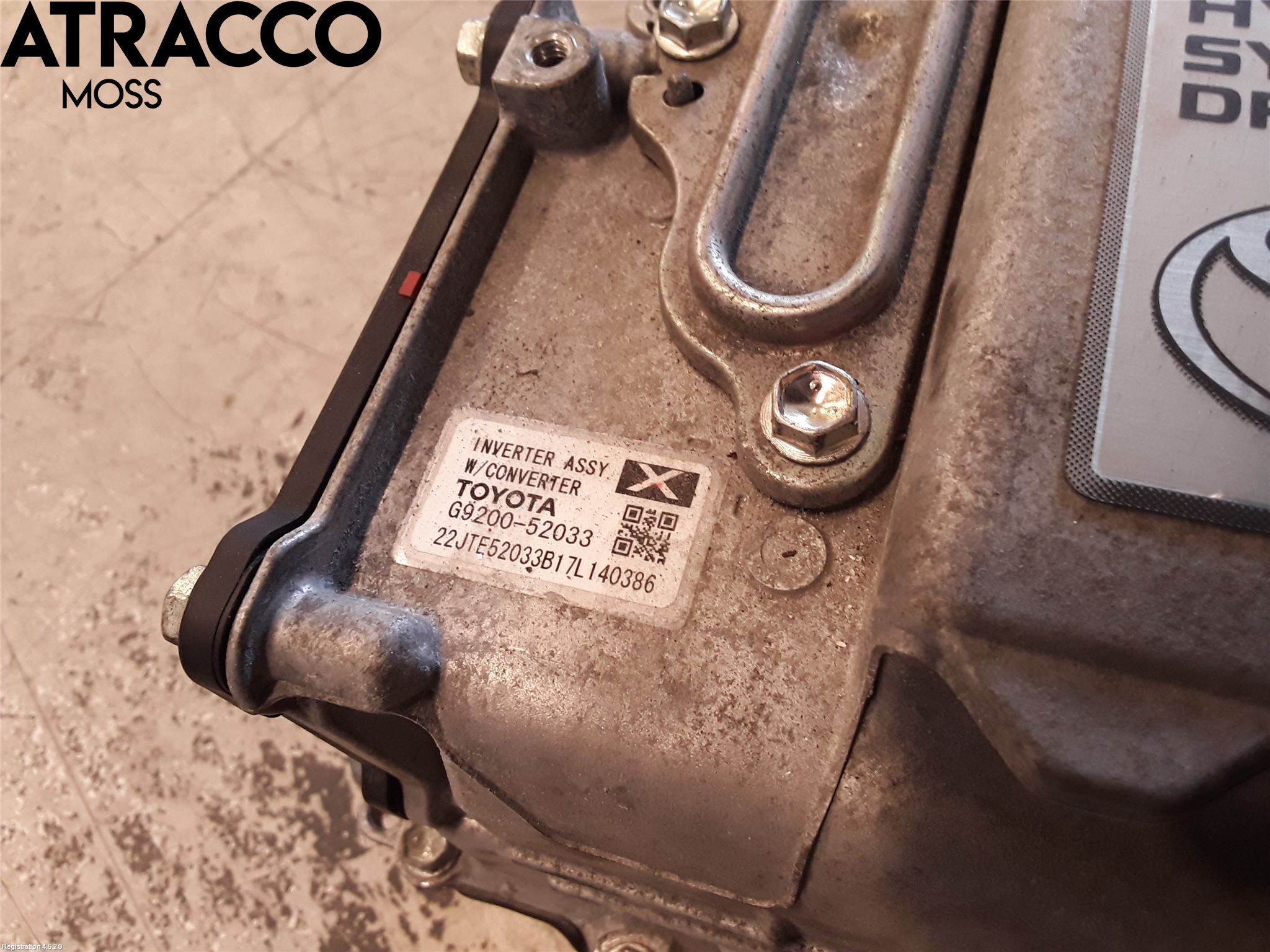 Toyota YARIS XP130 15-20 Inverter Hybrid